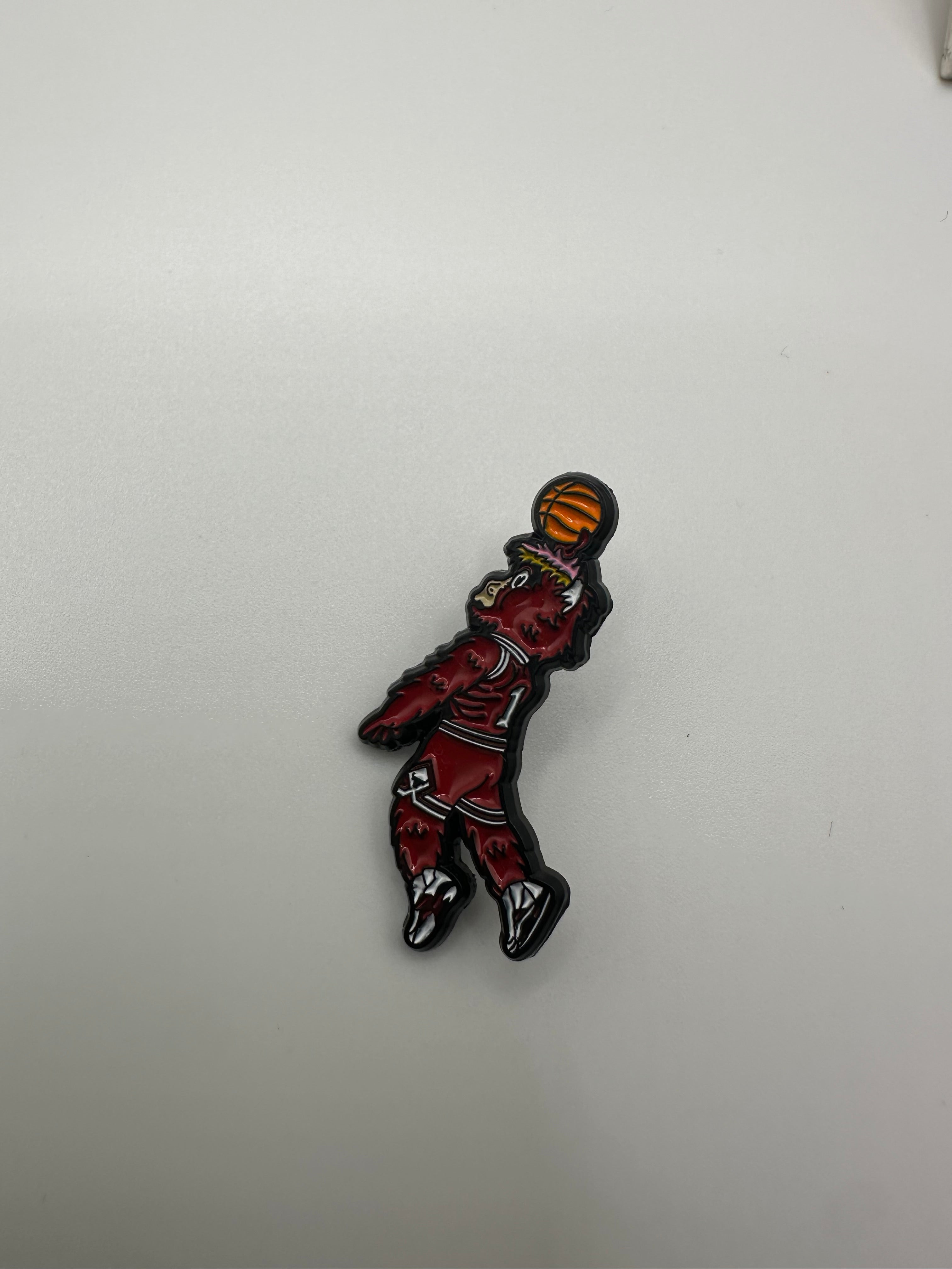 Chicago Bulls Mascot Hat Pin
