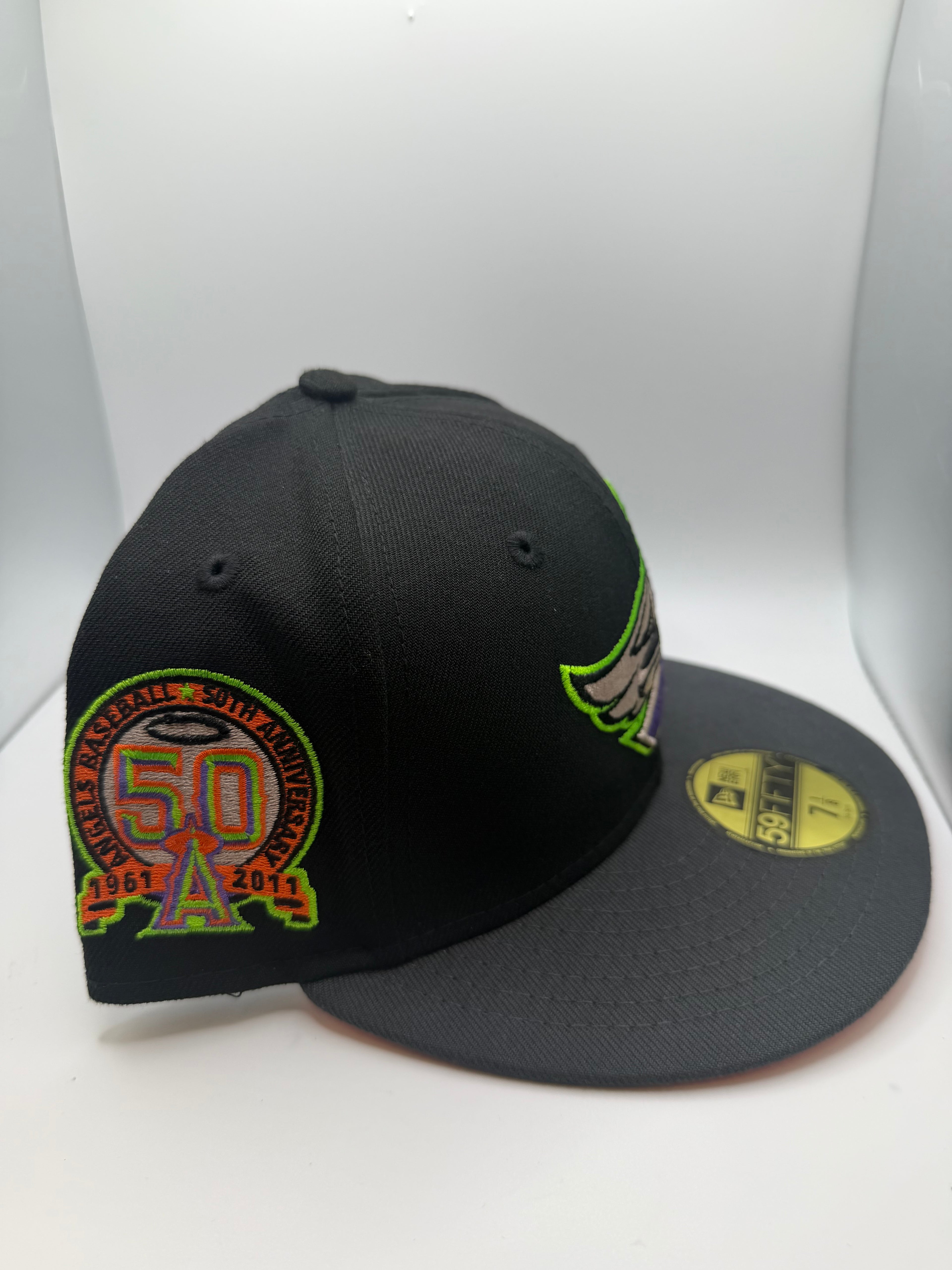 Anaheim Angels New Era 59Fifty Fitted Hat - Size 7 1/8