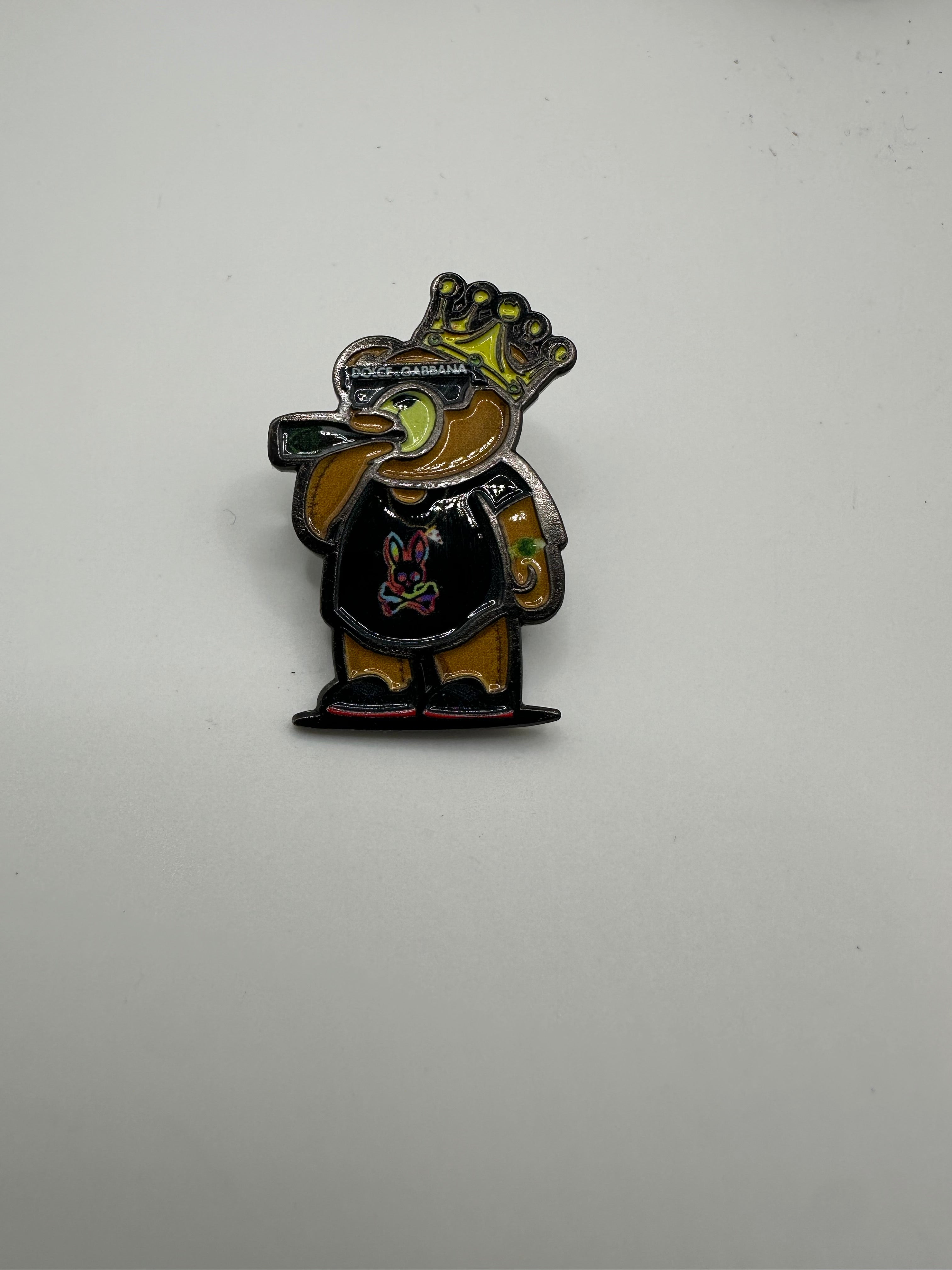 D&G Bear Hat Pin