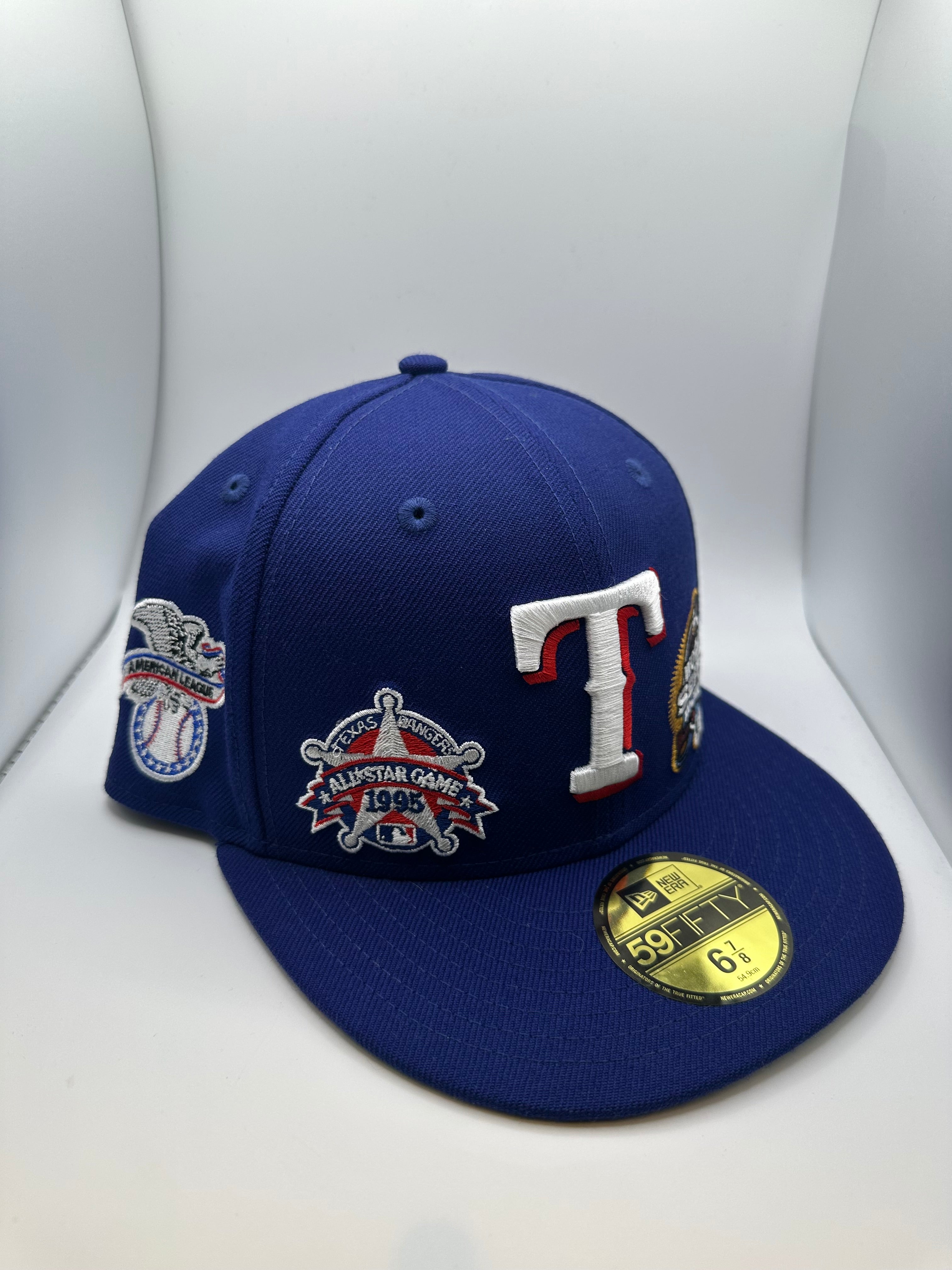 Texas Rangers New Era 59Fifty Fitted Hat - Size 6 7/8