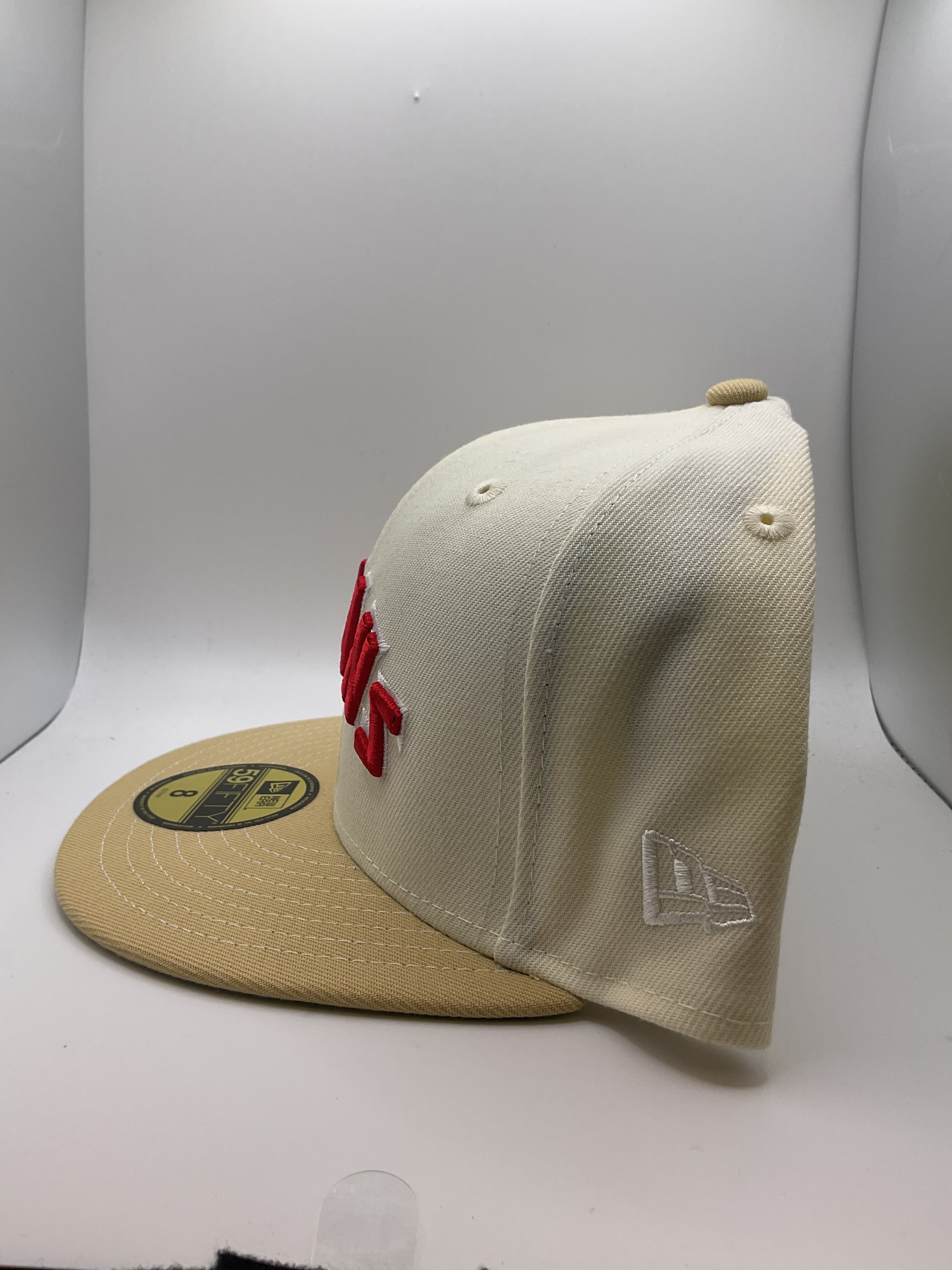 Cleveland Indians New Era 59Fifty Fitted Hat - Size 8