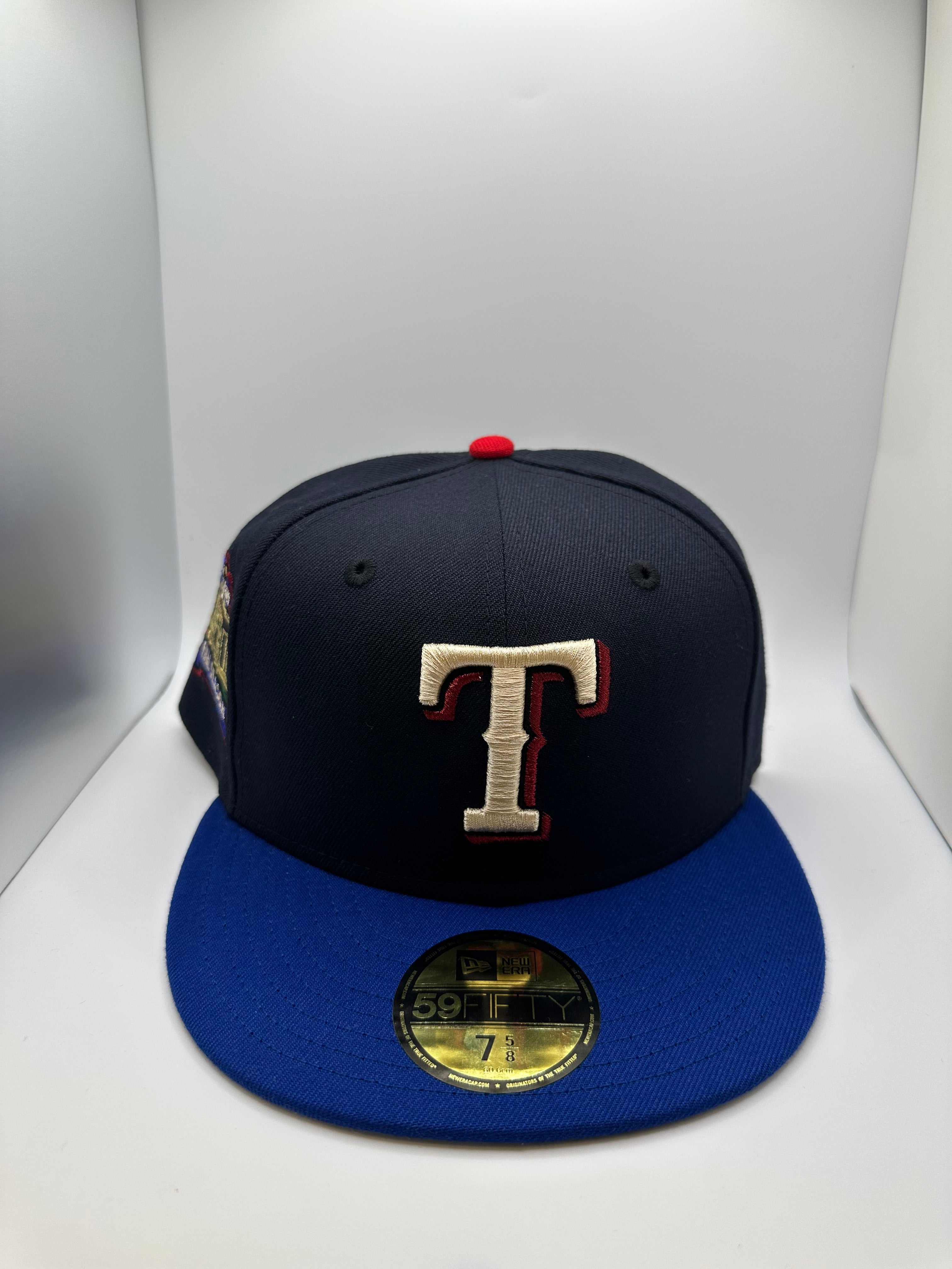 Texas Rangers New Era 59Fifty Fitted Hat - 7 5/8