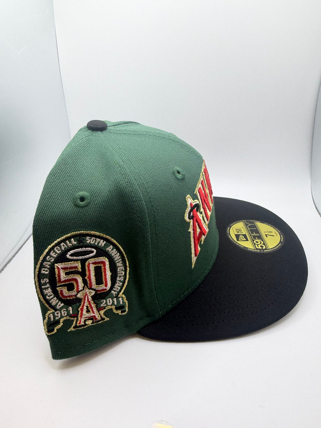 Anaheim Angels New Era 59Fifty Fitted Hat - Size 7 1/8