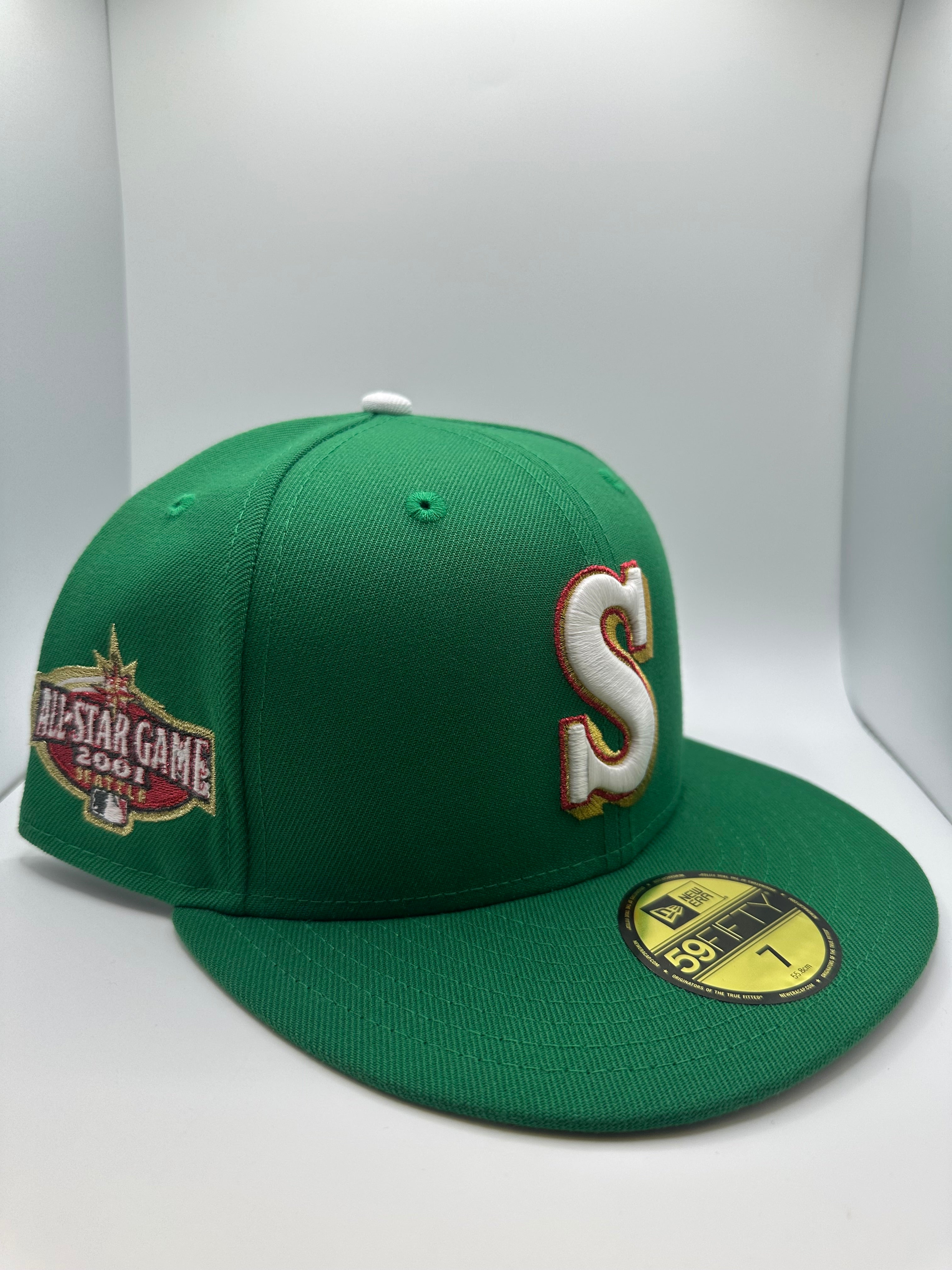 Seattle Mariners New Era 59Fifty Fitted Hat - Size 7