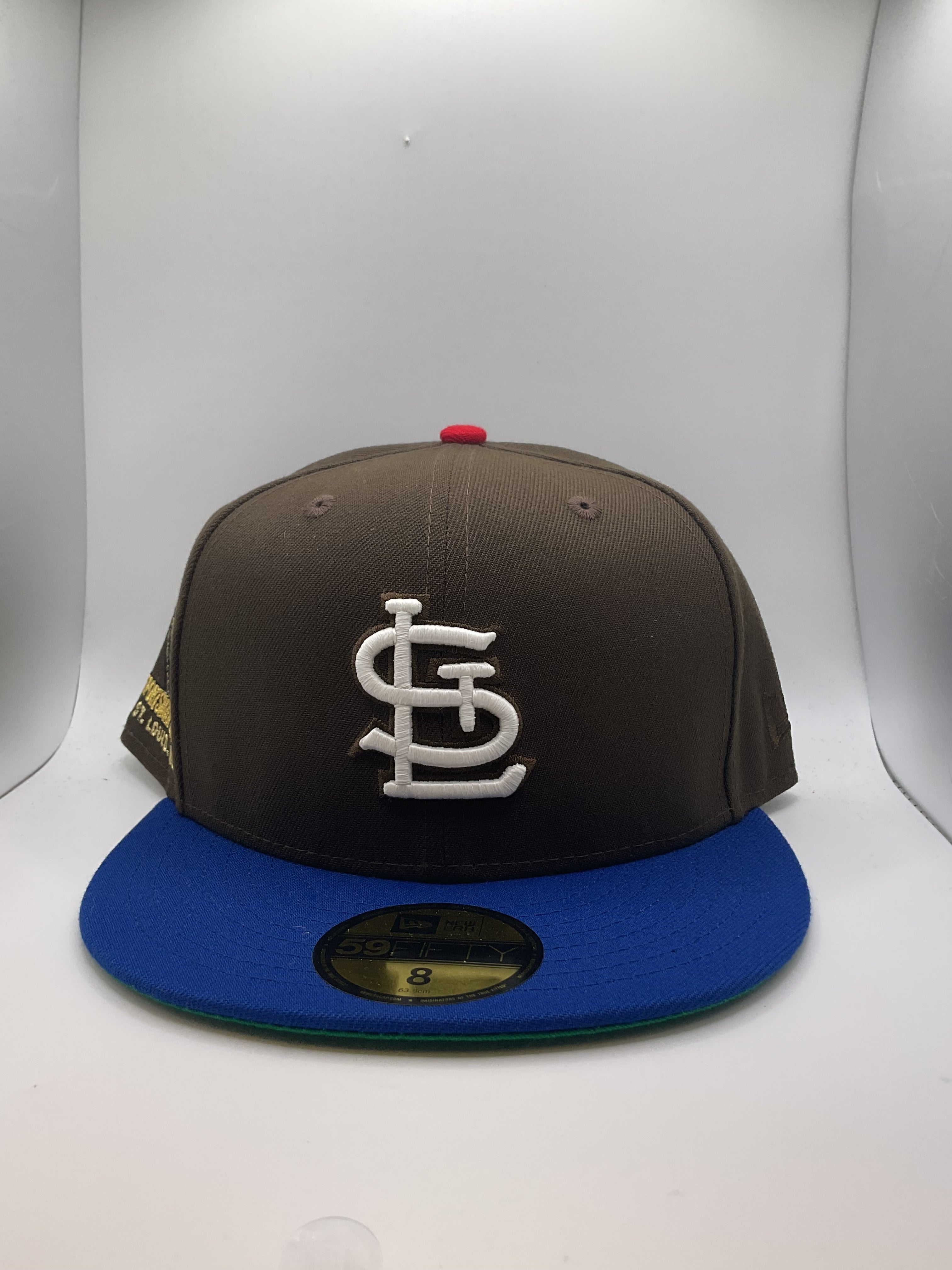 St Louis Cardinals New Era 59Fifty Fitted Hat - Size 8