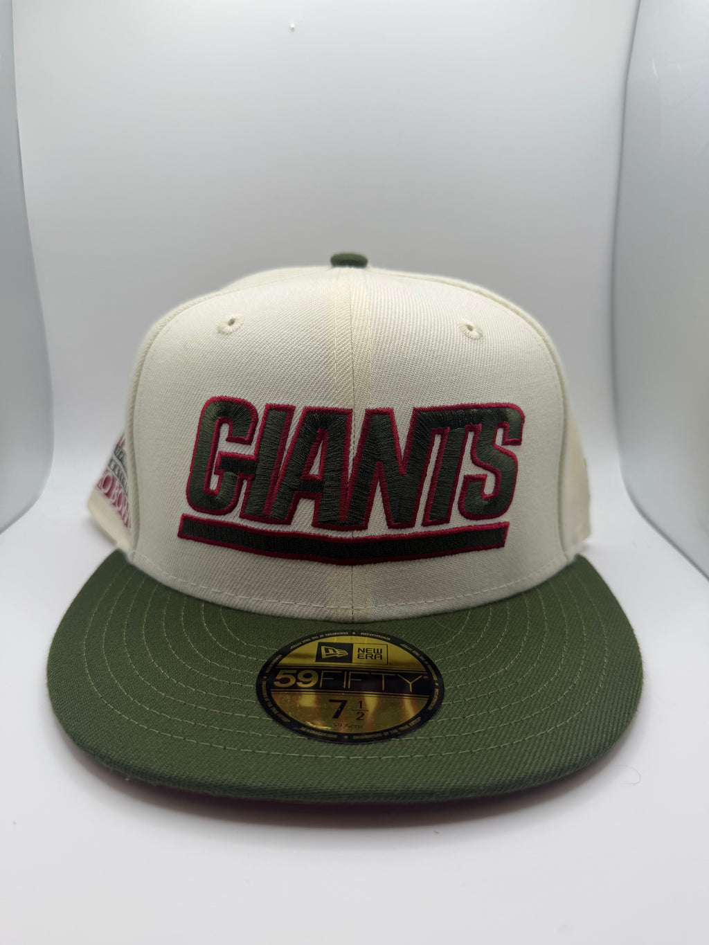 New York Giants NFL New Era 59Fifty Fitted Hat - Size 7 1/2