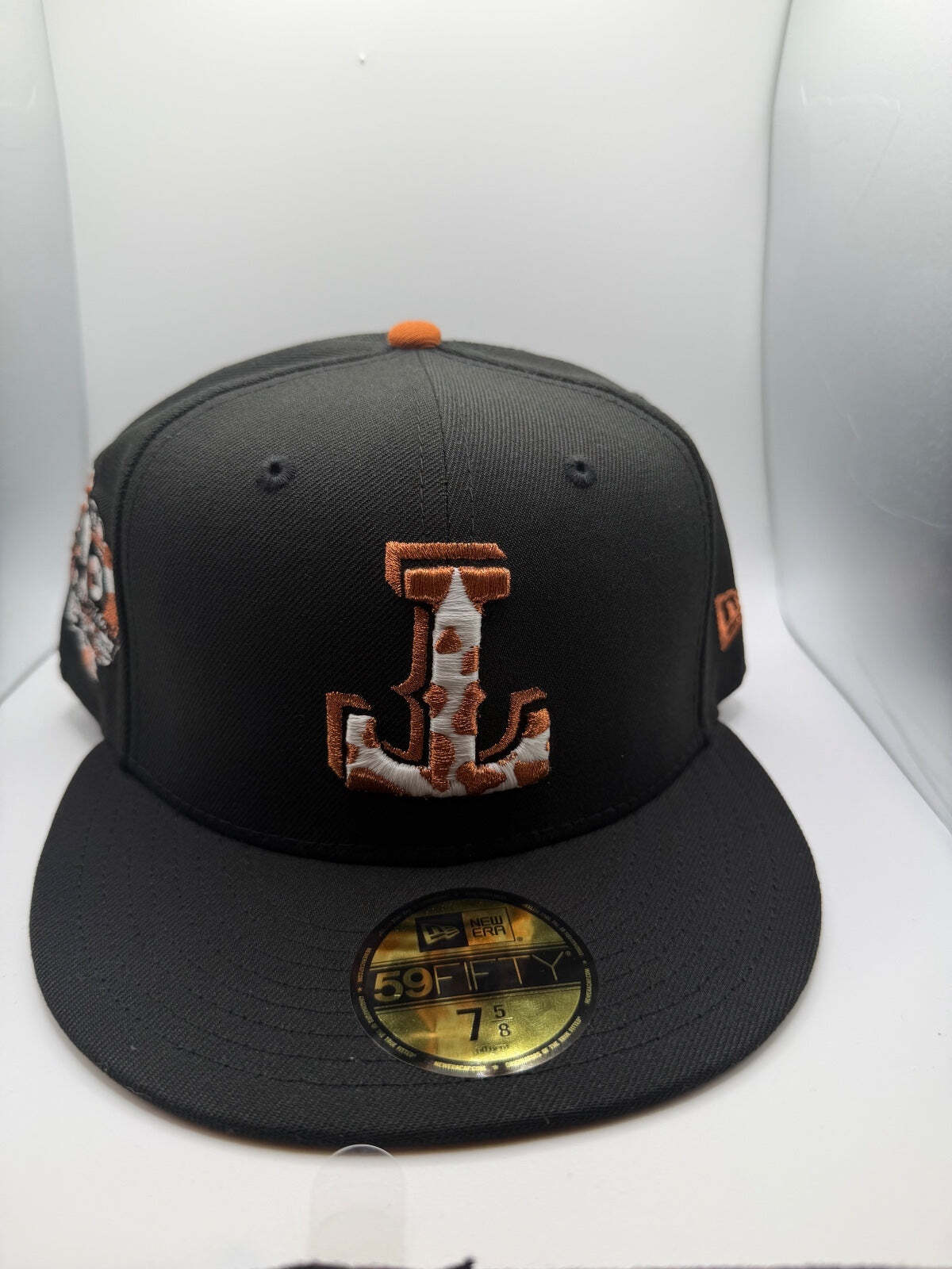 Texas Rangers "Bevo 2.0" Upside Down T Prociety New Era 59Fifty Hat - Size 7 5/8