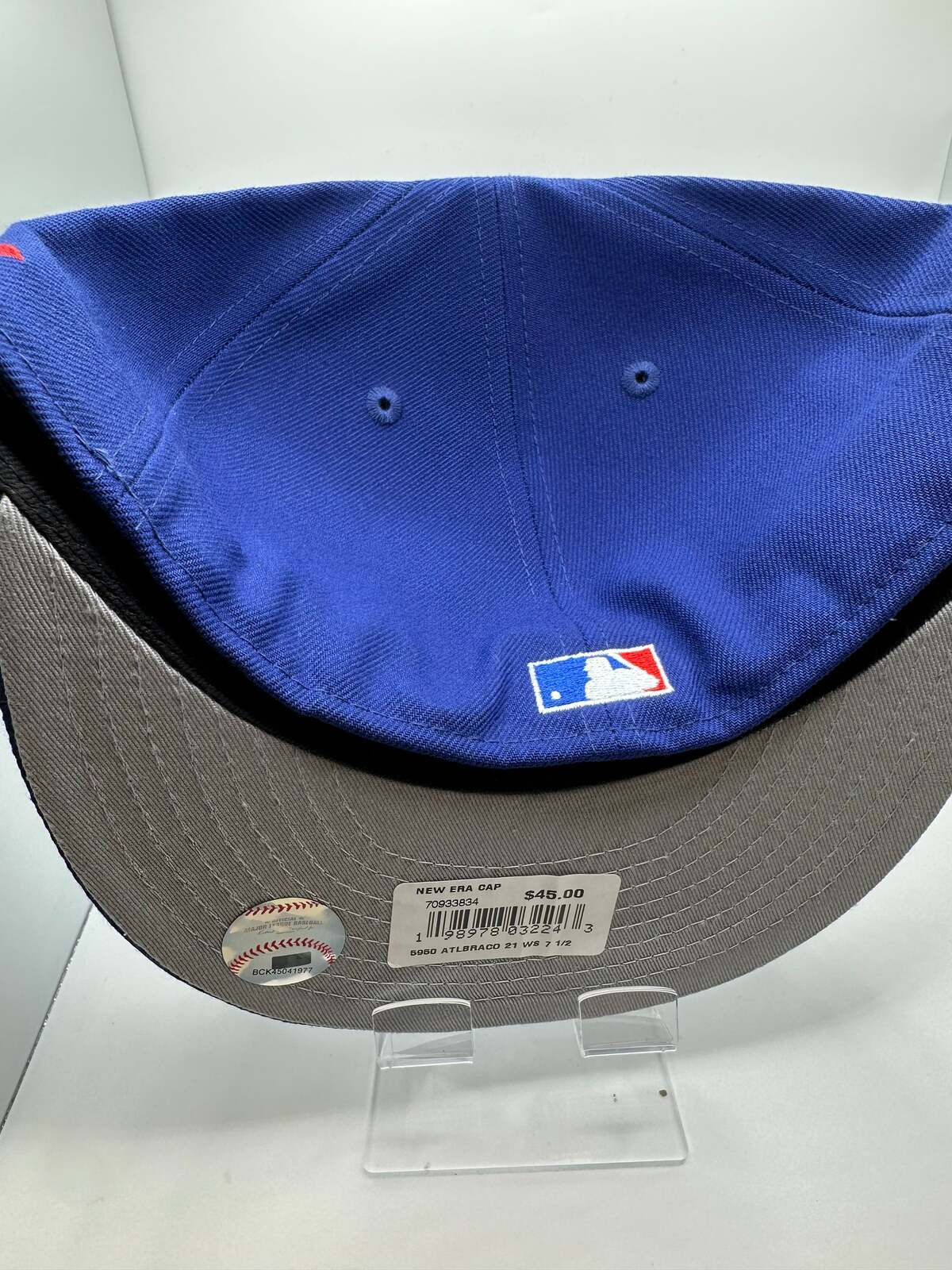 Atlanta Braves New Era 59Fifty Fitted Hat - Size 7 1/2