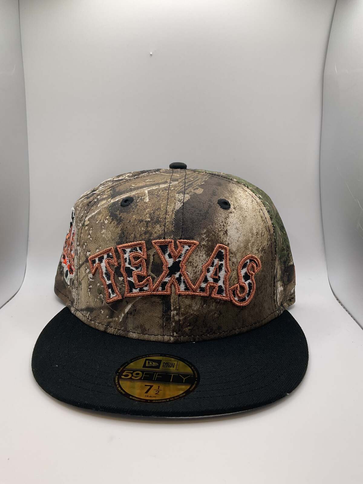 Texas Rangers "Camo Cow" New Era 59Fifty Fitted Hat - Size 7 5/8