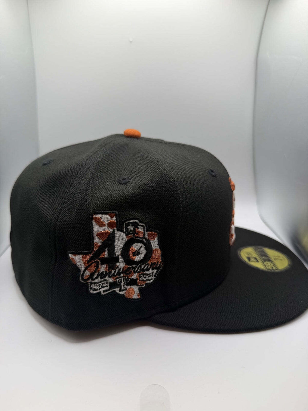 Texas Rangers "Bevo 2.0" Upside Down T Prociety New Era 59Fifty Hat - Size 7 5/8