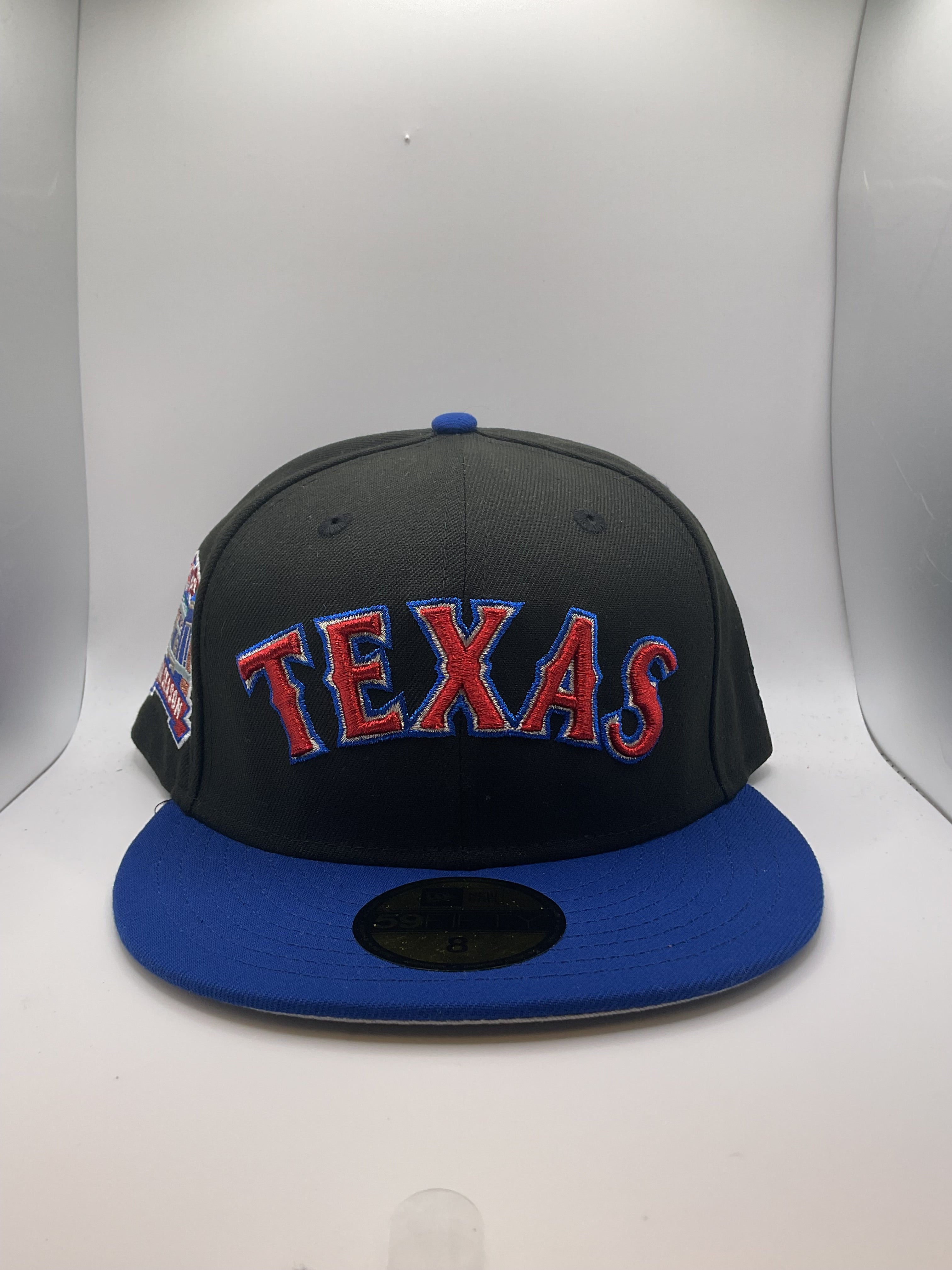 Texas Rangers New Era 59Fifty Fitted Hat - Size 8