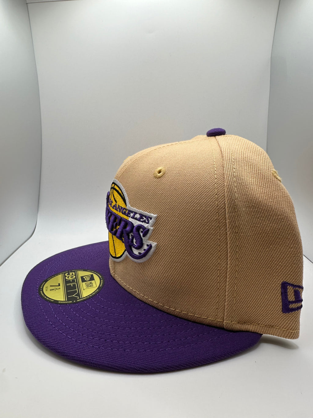 Los Angeles Lakers New Era 59Fifty Fitted Hat - Size 7 3/8