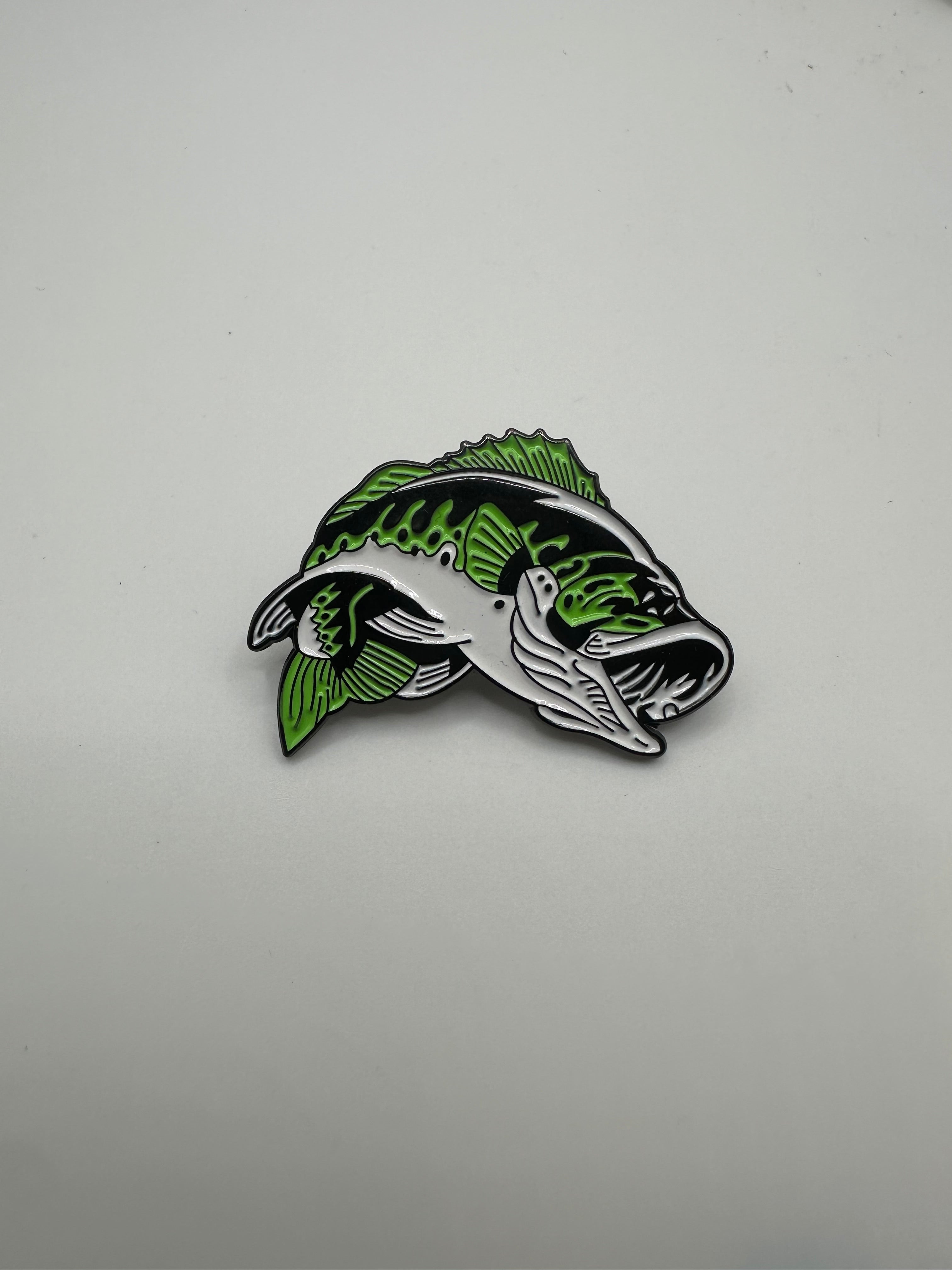 Bass Fish Hat Pin