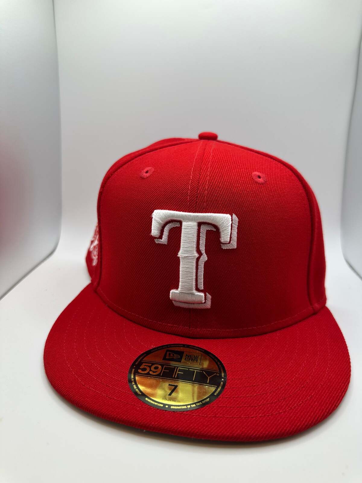 Texas Rangers New Era 59Fifty Fitted Hat - Size 7