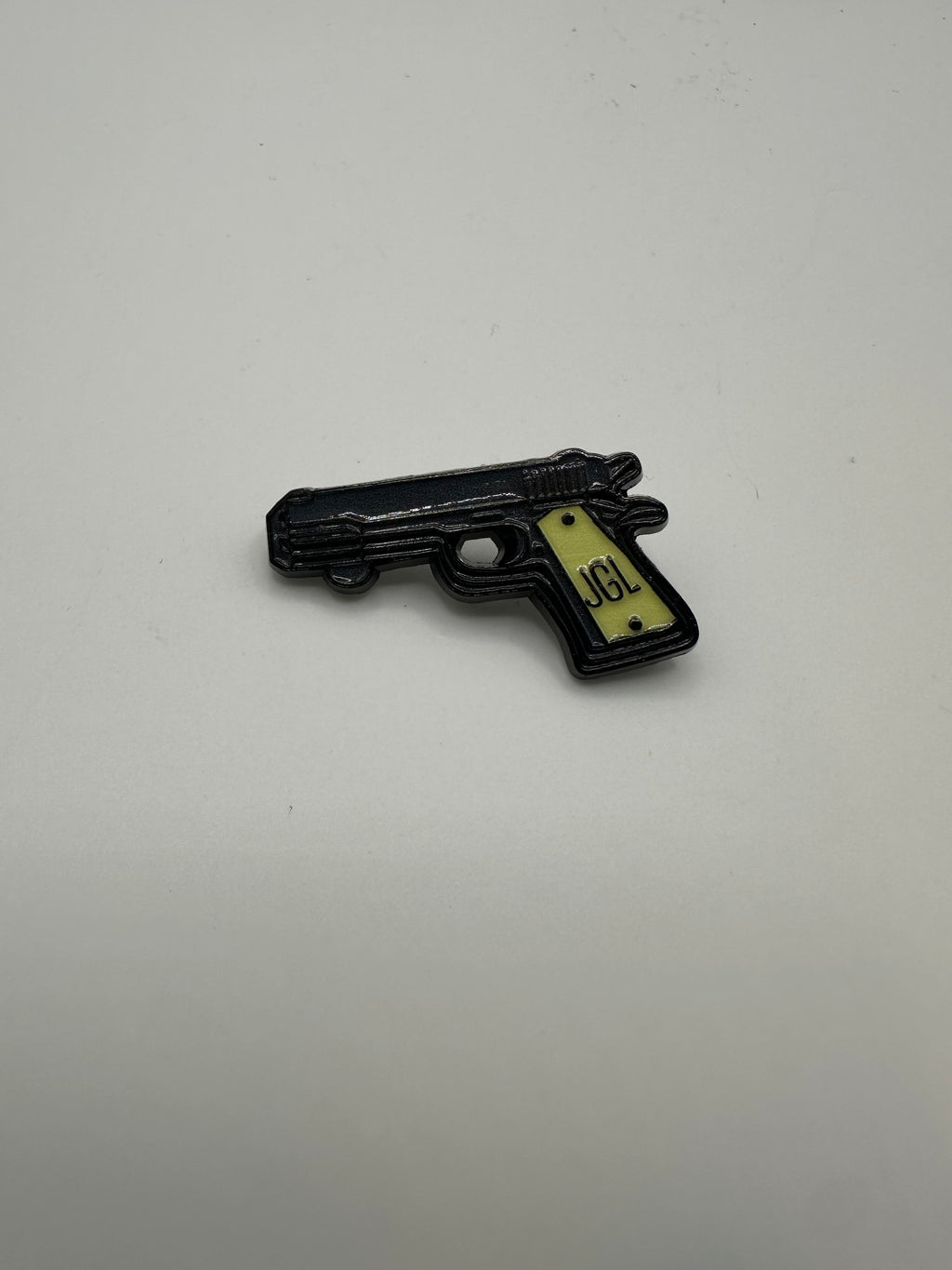JGL Gun Hat Pin
