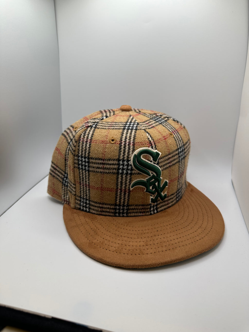 Chicago White Sox "Burberry" Plaid New Era 59Fifty Fitted Hat