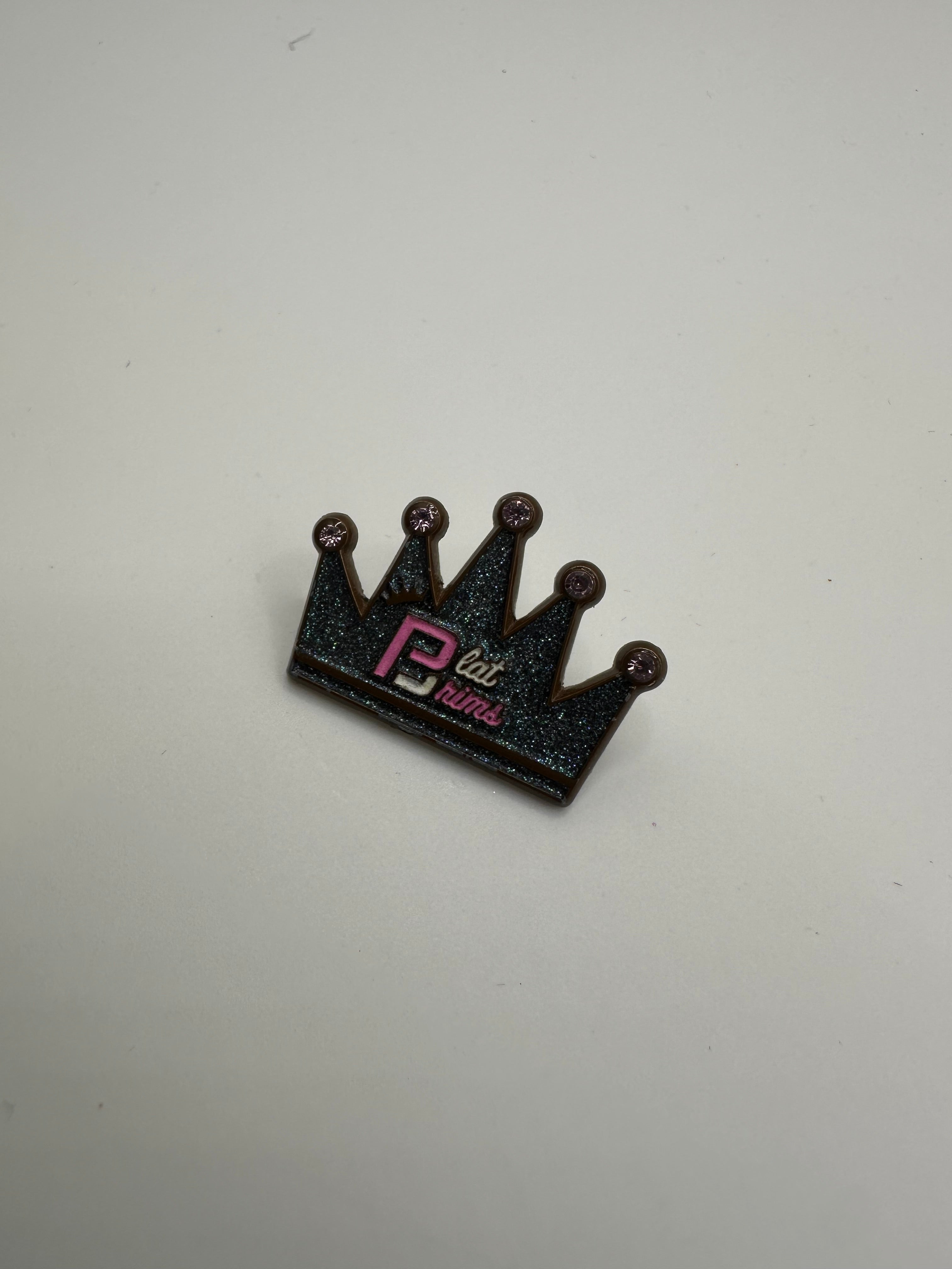 Plat Brims Crown Hat Pin