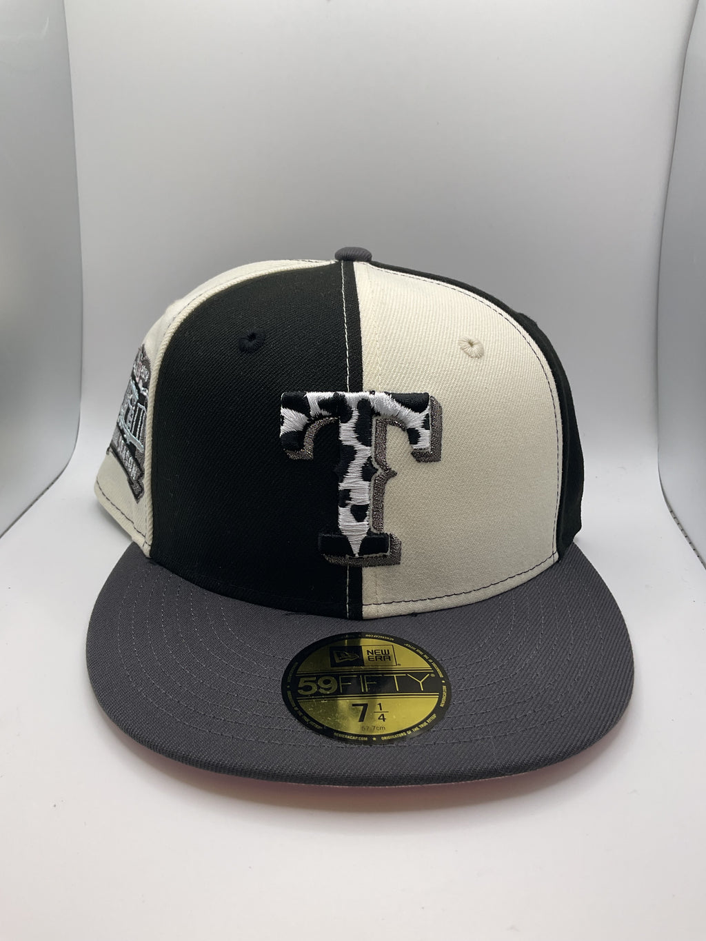 Texas Rangers "Pinwheel Cow" New Era 59Fifty Fitted Hat - Size 7 1/4