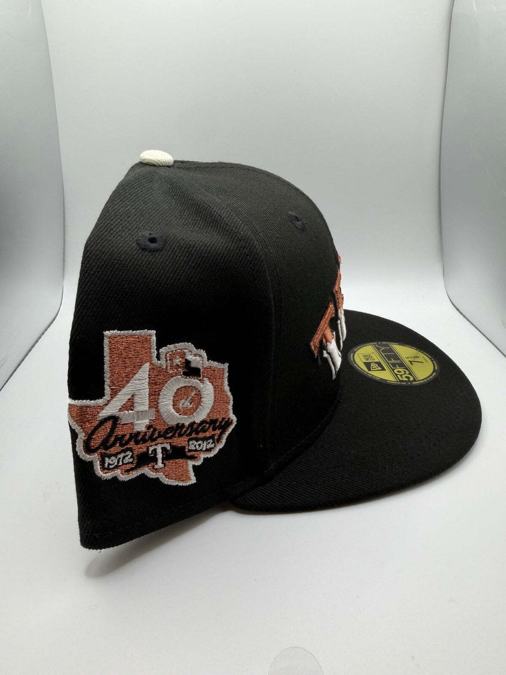 Texas Rangers "Texas Whiskey" Prociety New Era 59Fifty Hat - Size 7 5/8