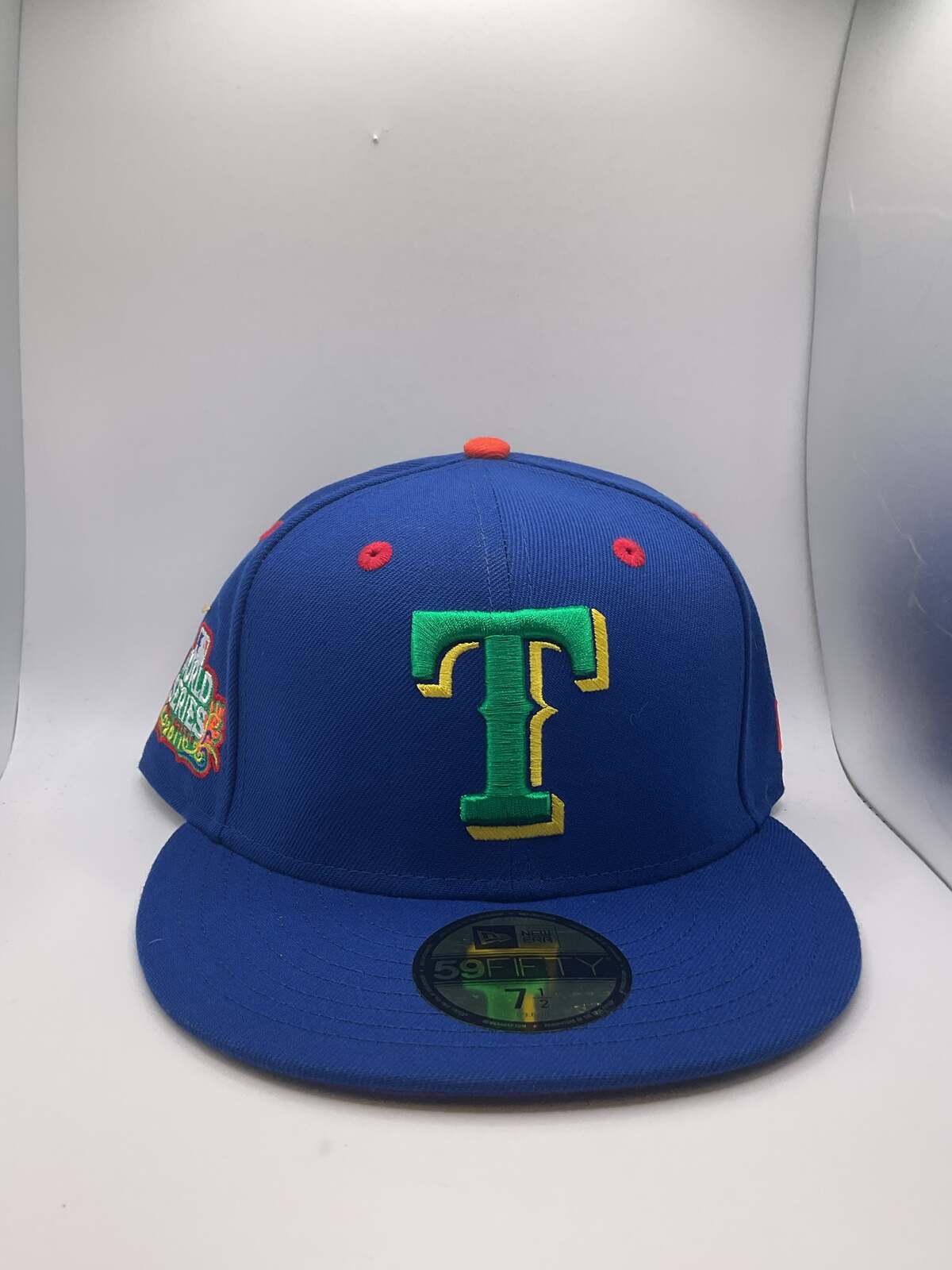 Texas Rangers New Era 59Fifty Fitted Hat - Size 7 1/2