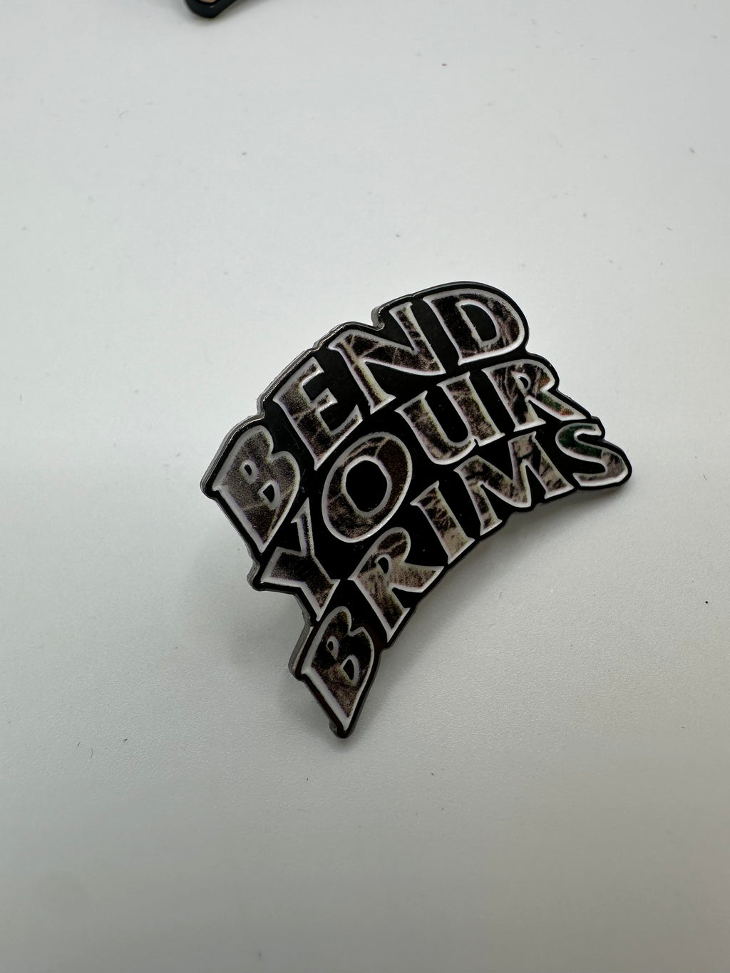 Bend Your Brims "Camo" Hat Pin