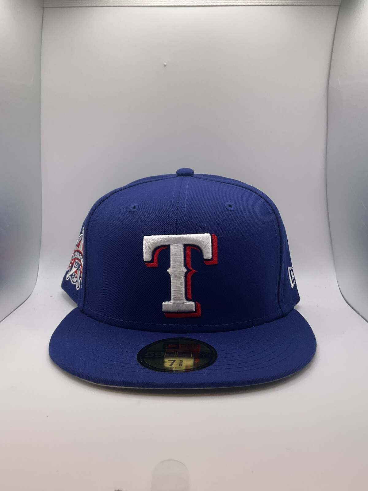 Texas Rangers New Era 59Fifty Fitted Hat - Size 7 5/8