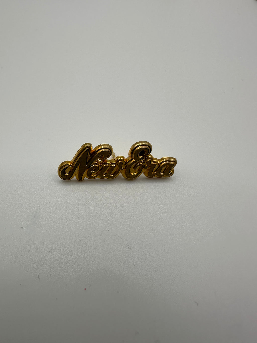 New Era Script Hat Pin