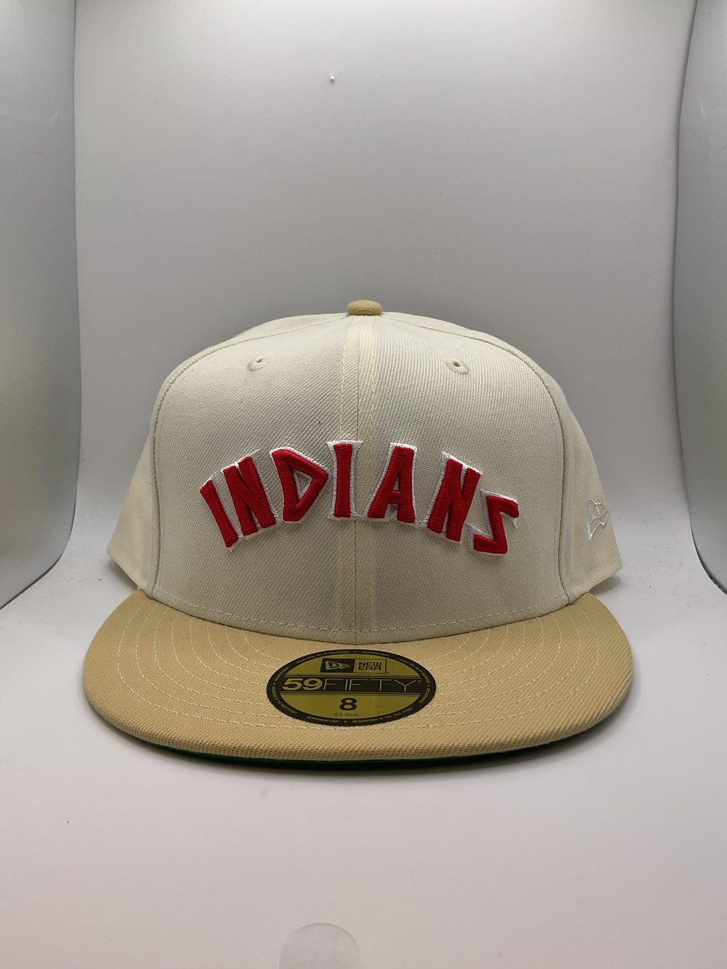 Cleveland Indians New Era 59Fifty Fitted Hat - Size 8