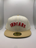Cleveland Indians New Era 59Fifty Fitted Hat - Size 8