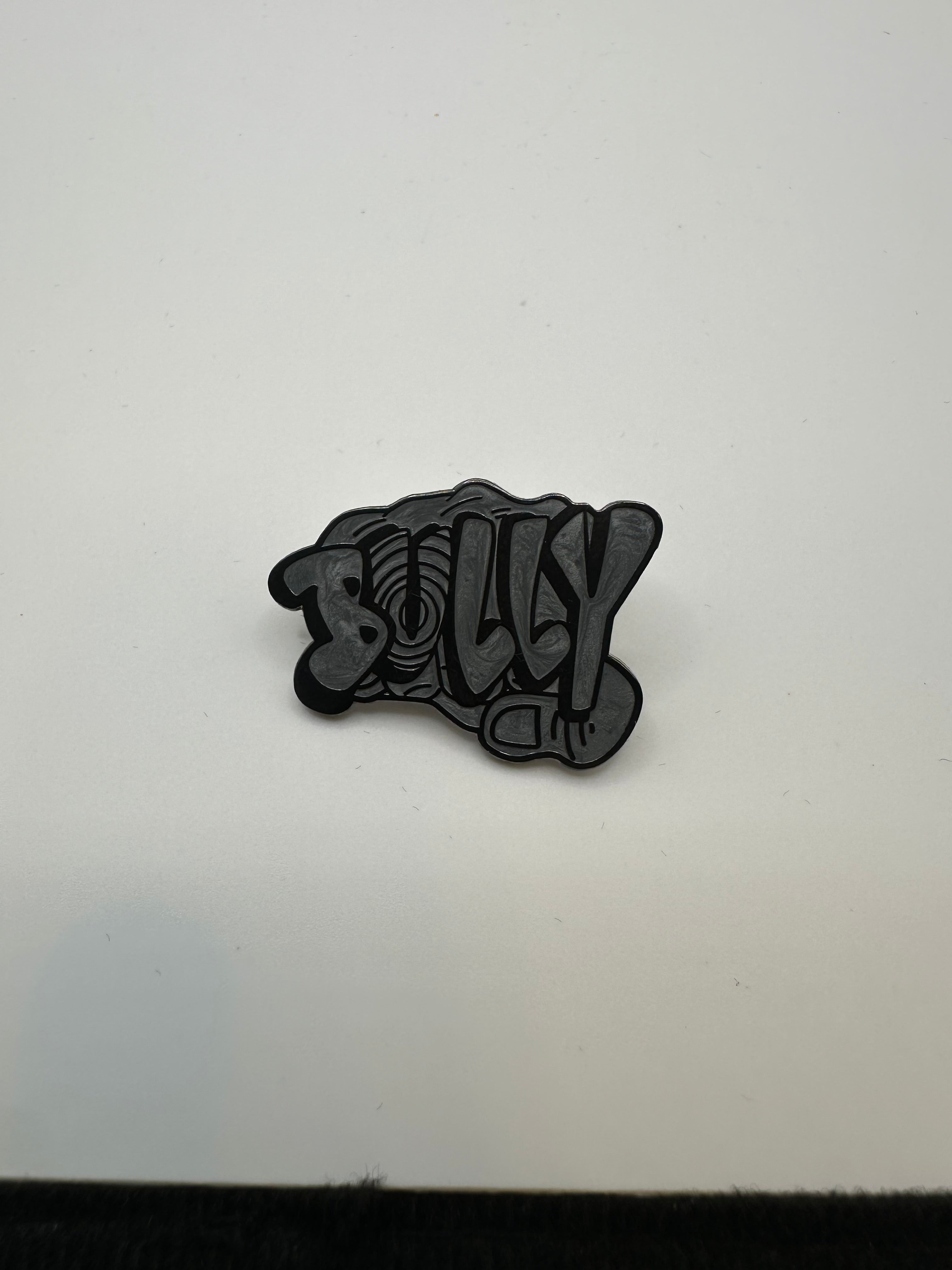 Bully Gang Dark Gray Hat Pin