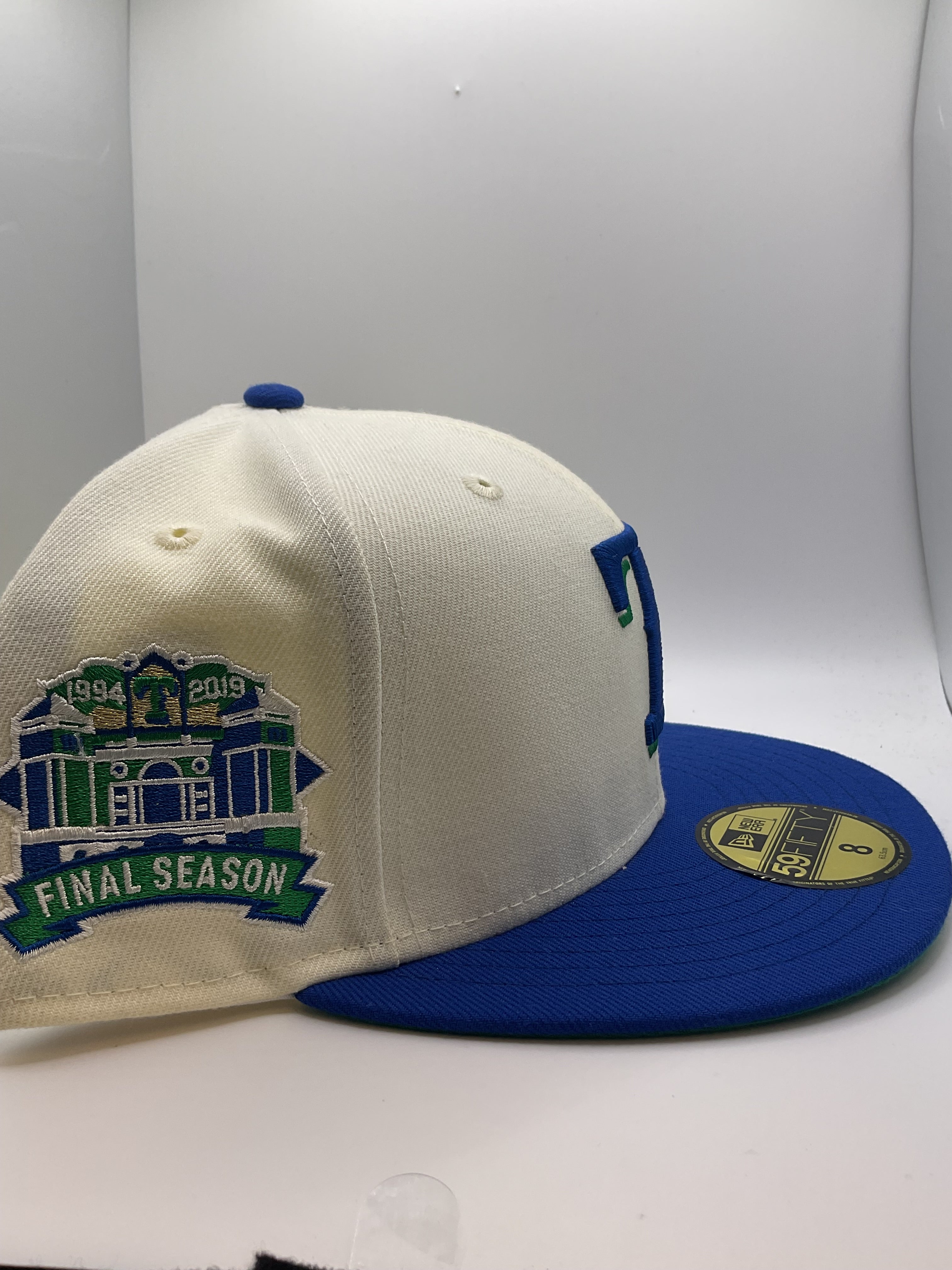 Texas Rangers New Era 59Fifty Fitted Hat - Size 8