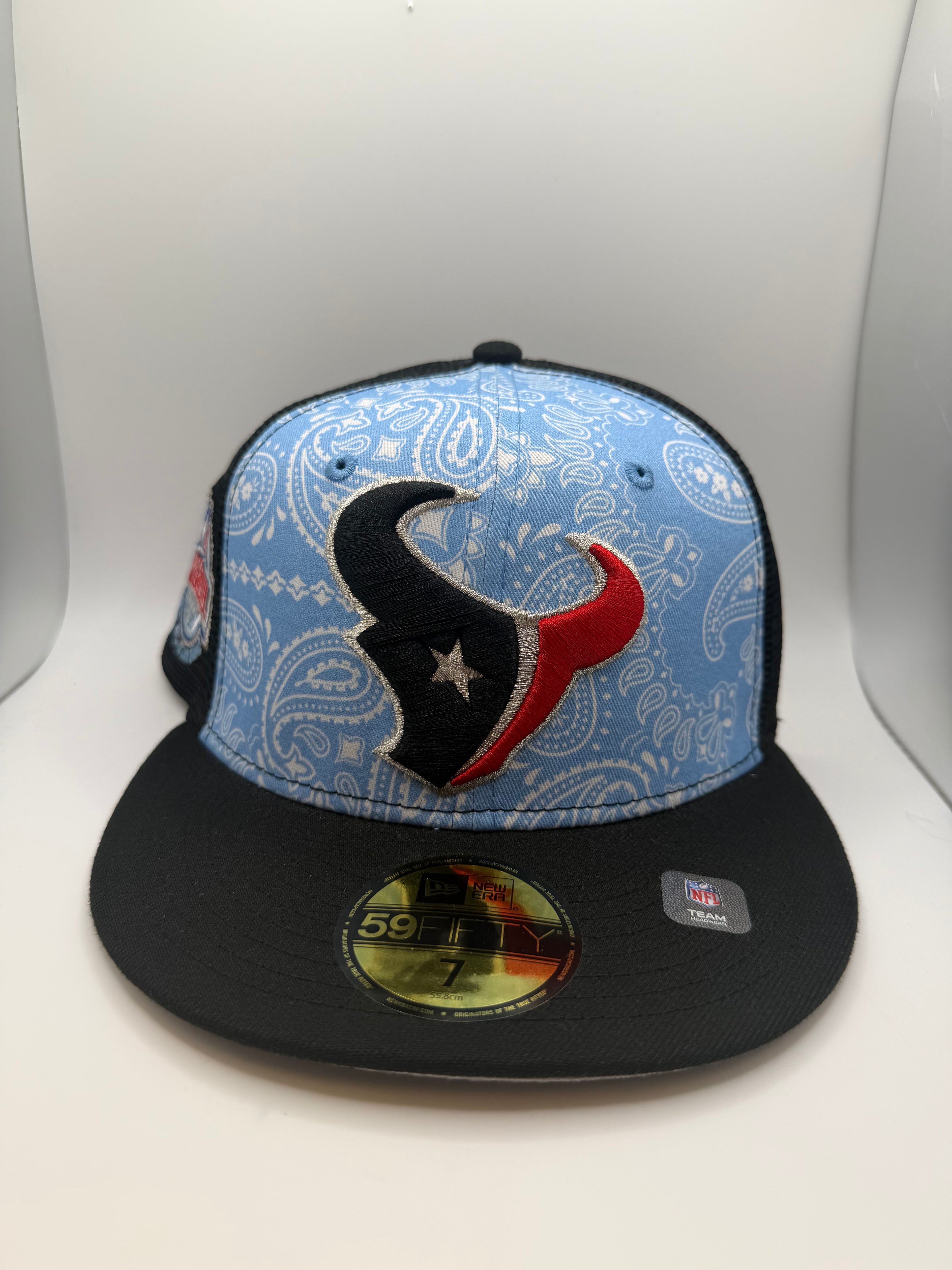 Houston Texans NFL New Era 59Fifty Fitted Hat - Size 7