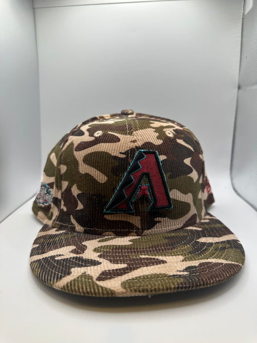 Arizona Diamondbacks "Camo" Corduroy New Era 59Fifty Fitted Hat
