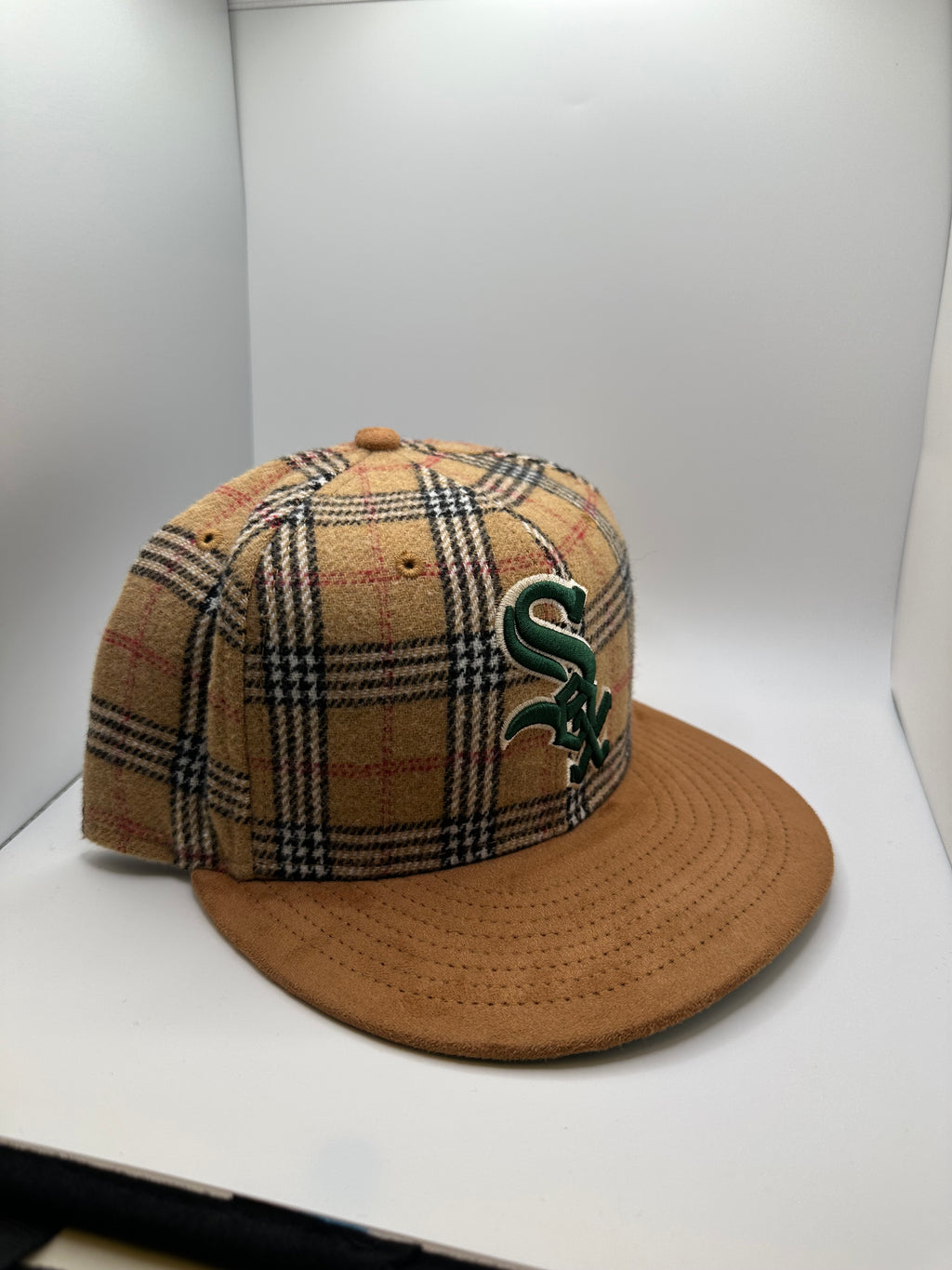 Chicago White Sox "Burberry" Plaid New Era 59Fifty Fitted Hat