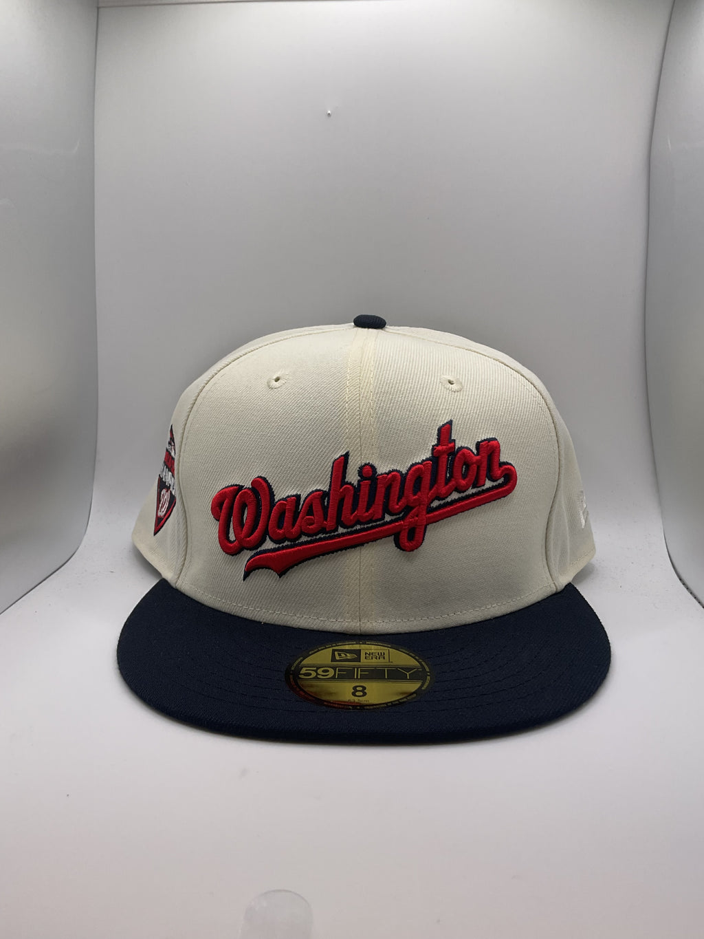 Washington Nationals New Era 59Fifty Fitted Hat - Size 8