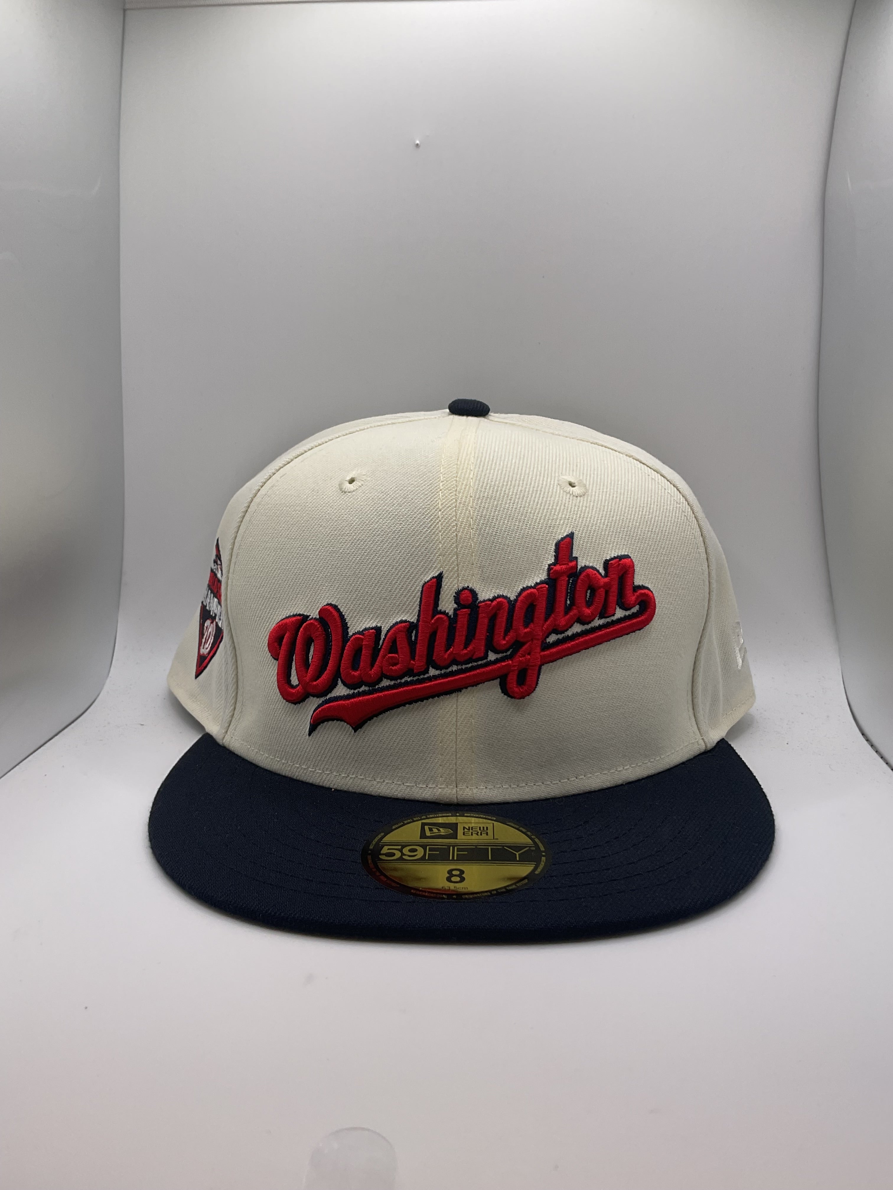 Washington Nationals New Era 59Fifty Fitted Hat - Size 8