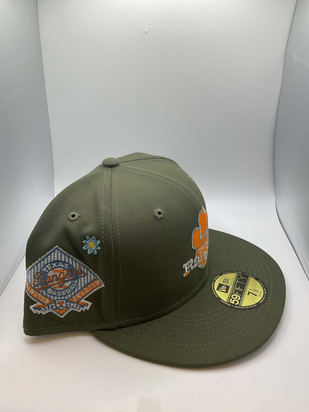 Texas Rangers New Era 59Fifty Fitted Hat - Size 7 1/2