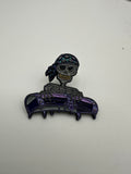 @724heatcheck "Pirate Chest" Gray/Purple Hat Pin