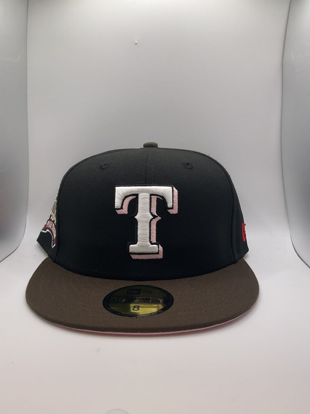 Texas Rangers New Era 59Fifty Fitted Hat - Size 8