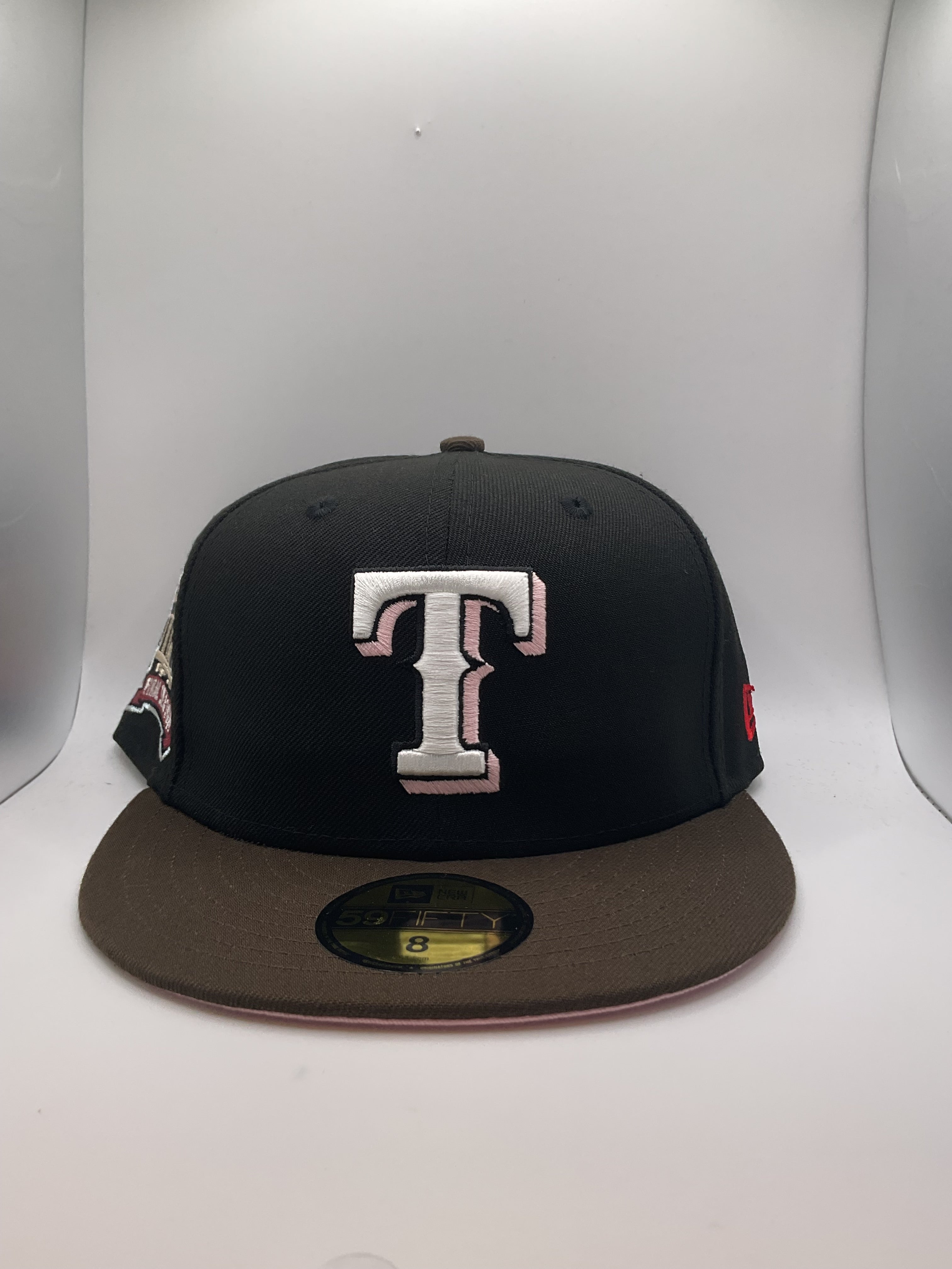 Texas Rangers New Era 59Fifty Fitted Hat - Size 8