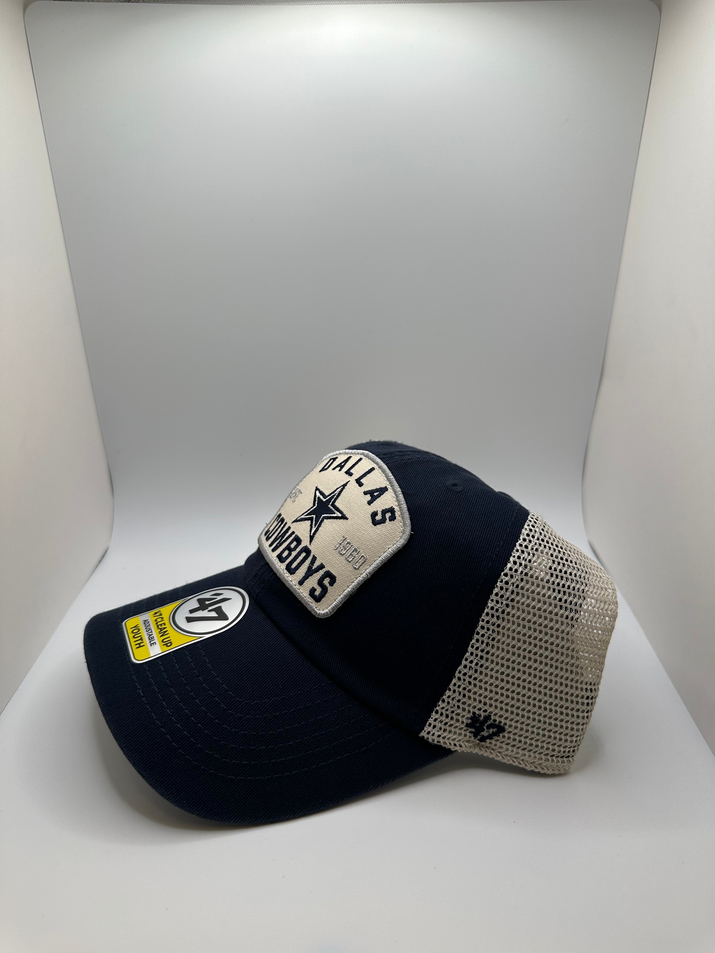 Youth Dallas Cowboys '47 Clean Up Adjustable Hat