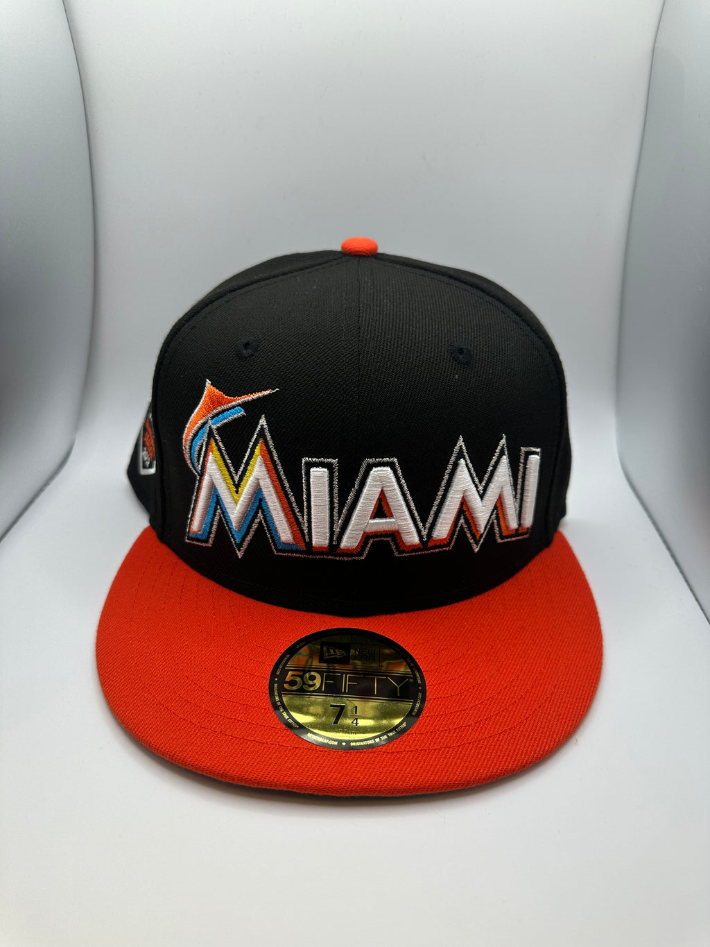 Miami Marlins New Era 59Fifty Fitted Hat - Size 7 1/4