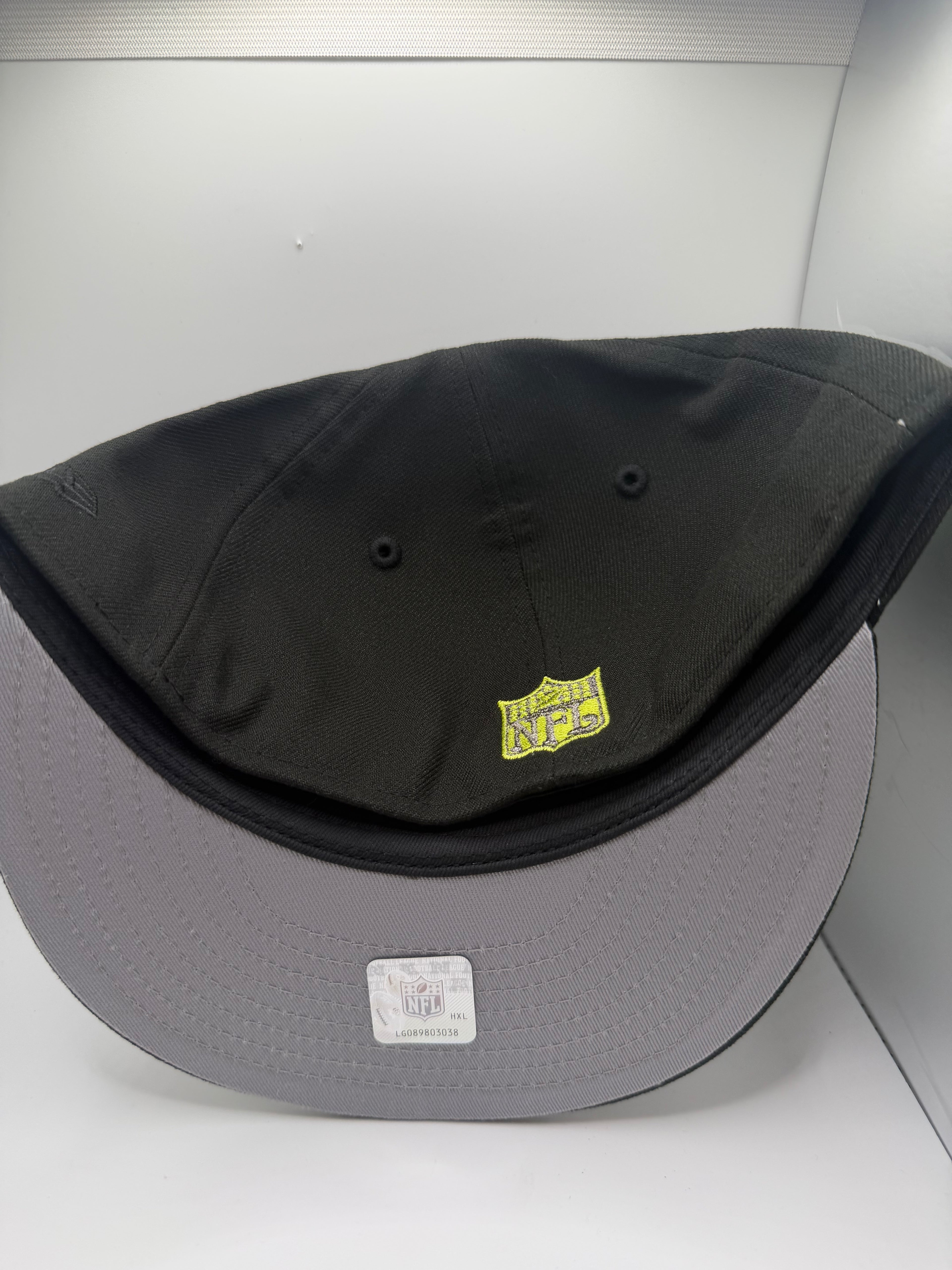 Las Vegas Raiders NFL New Era 59Fifty Fitted Hat - Size 7 1/4