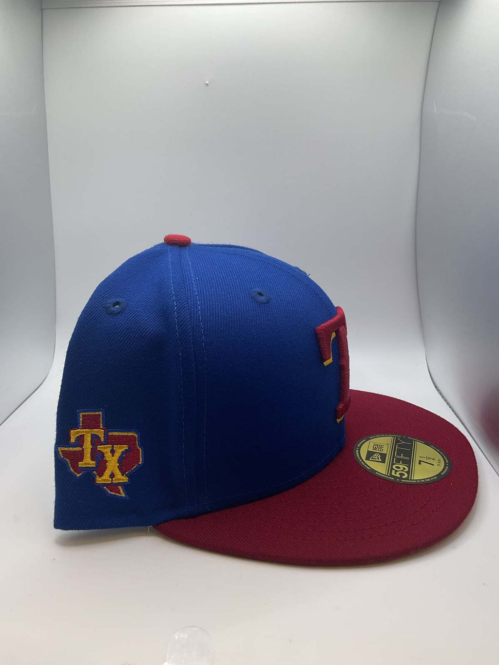 Texas Rangers New Era 59Fifty Fitted Hat - Size 7 1/2