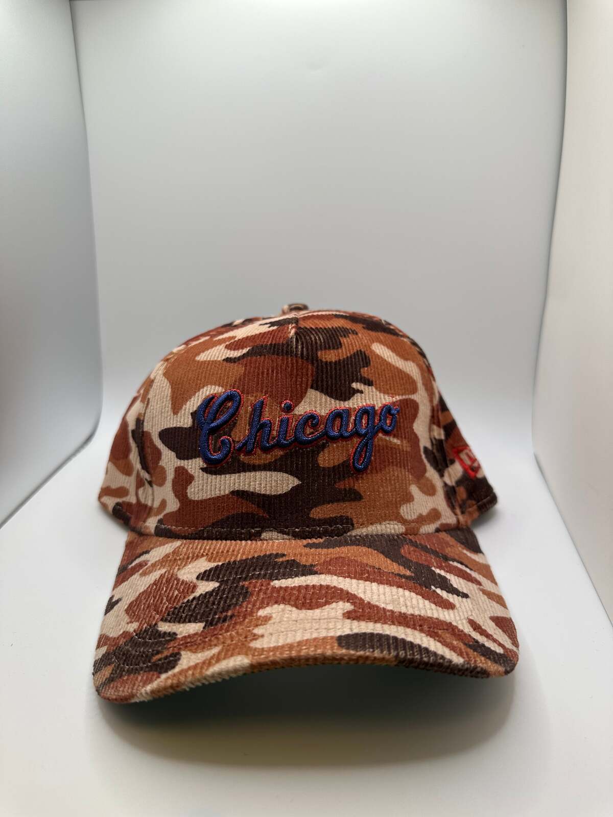 Chicago "Camo" Corduroy New Era 9Forty A-Frame Snapback Hat