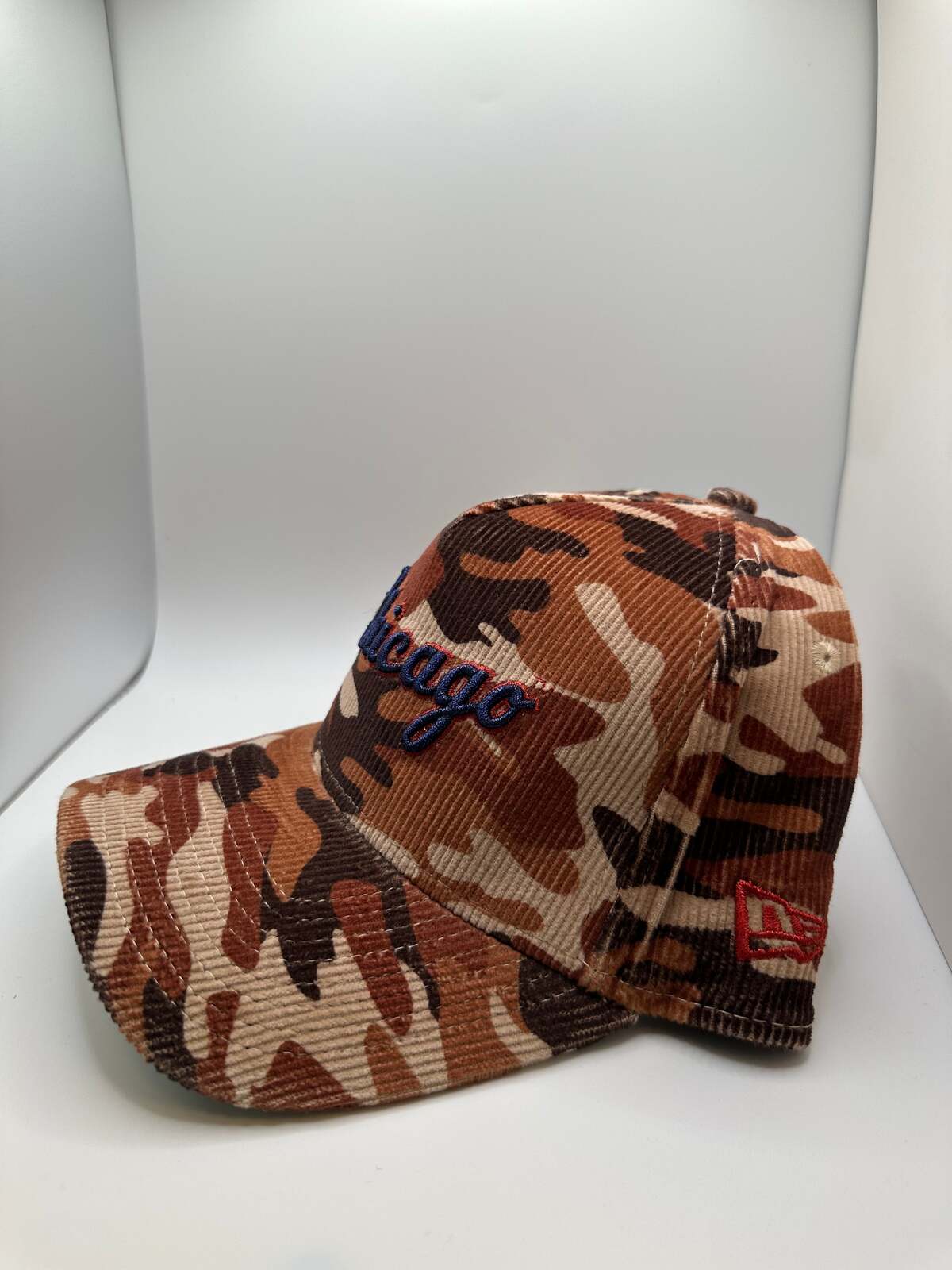Chicago "Camo" Corduroy New Era 9Forty A-Frame Snapback Hat