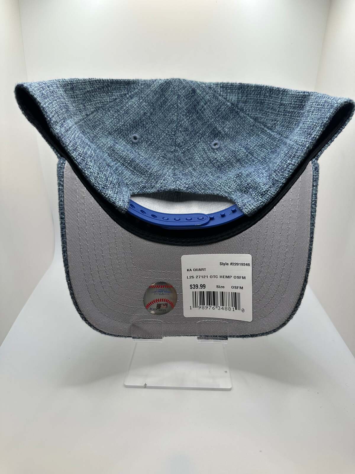 Los Angeles Dodgers "Denim" New Era 9Forty Snapback