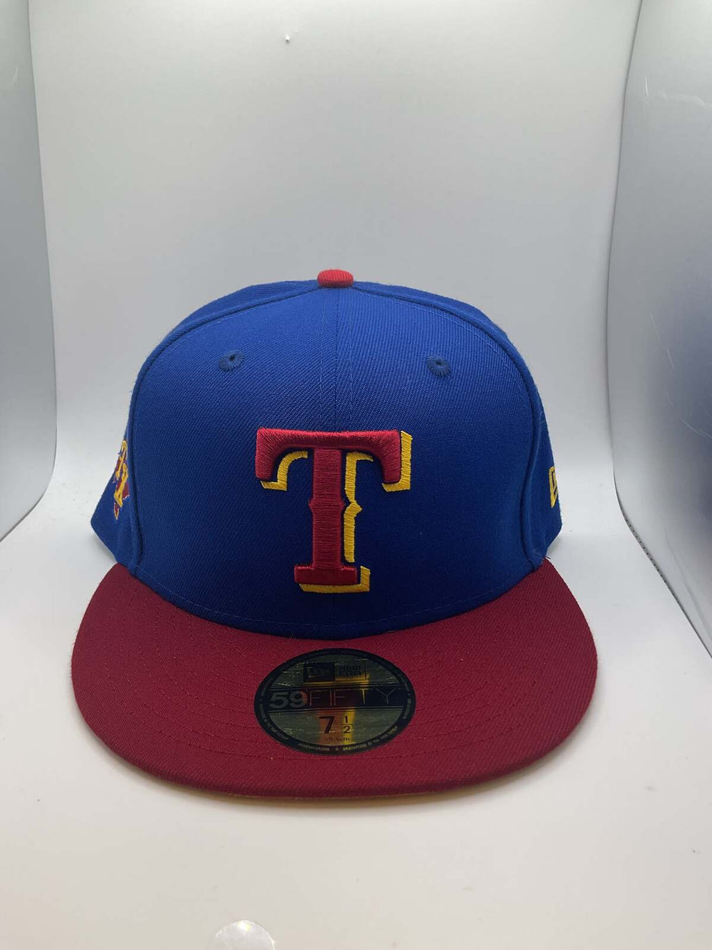 Texas Rangers New Era 59Fifty Fitted Hat - Size 7 1/2