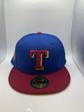 Texas Rangers New Era 59Fifty Fitted Hat - Size 7 1/2
