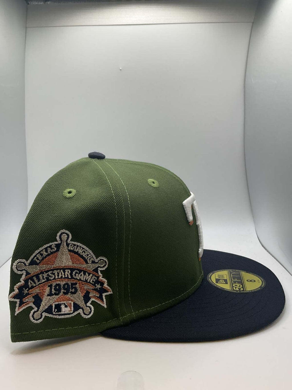 Texas Rangers New Era 59Fifty Fitted Hat - Size 8
